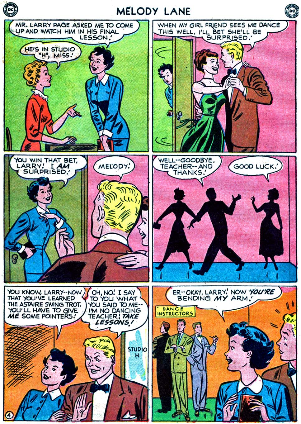 Read online Miss Melody Lane of Broadway comic -  Issue #2 - 45