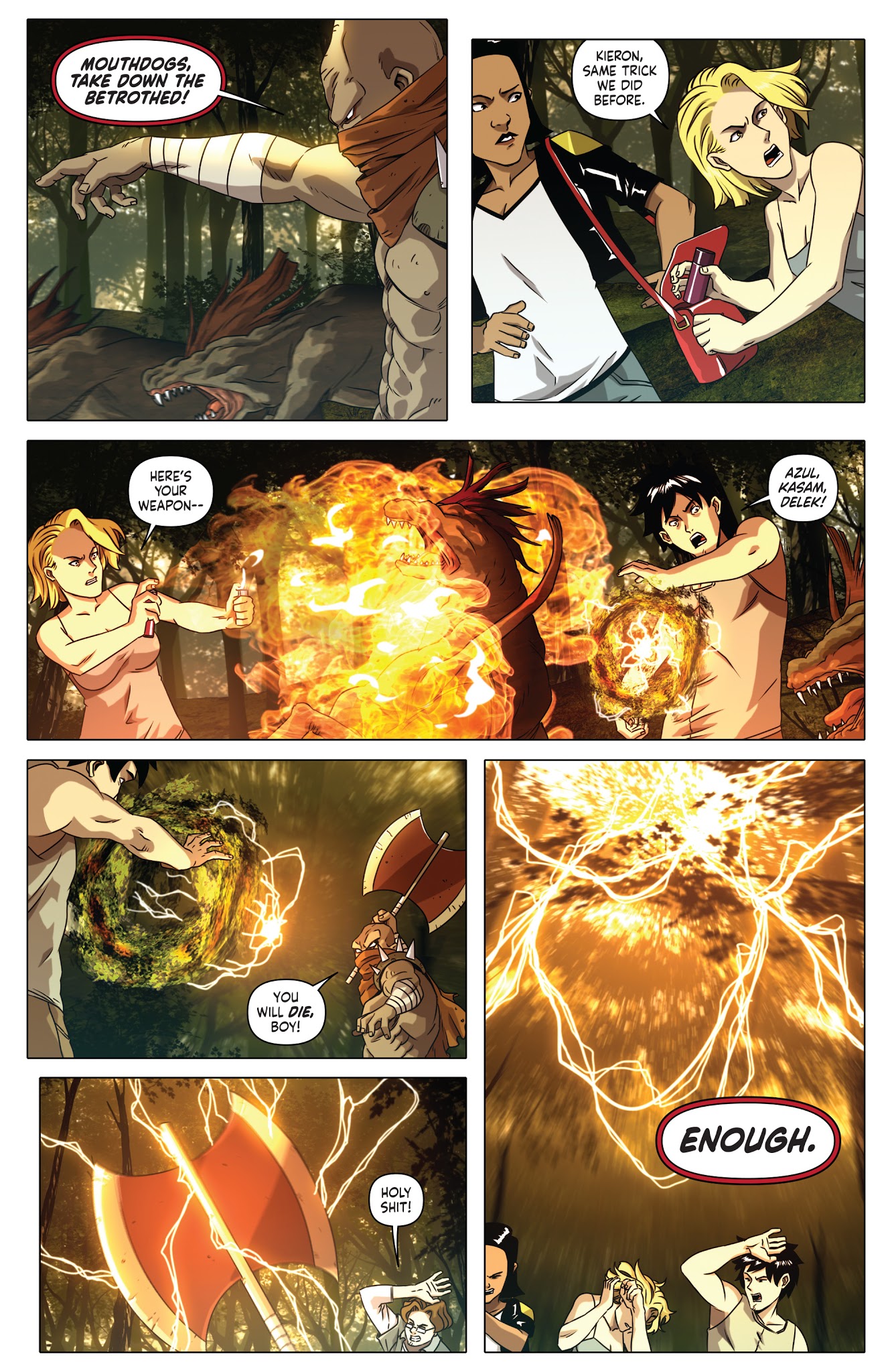 Read online Betrothed comic -  Issue #2 - 21