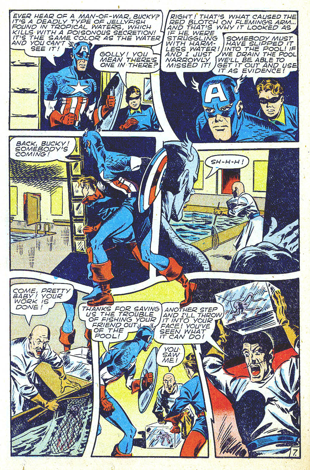 Read online Captain America Comics comic -  Issue #42 - 36