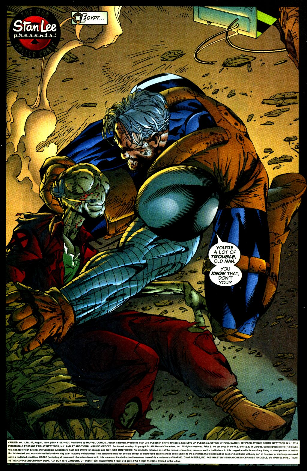 Read online Cable (1993) comic -  Issue #57 - 2