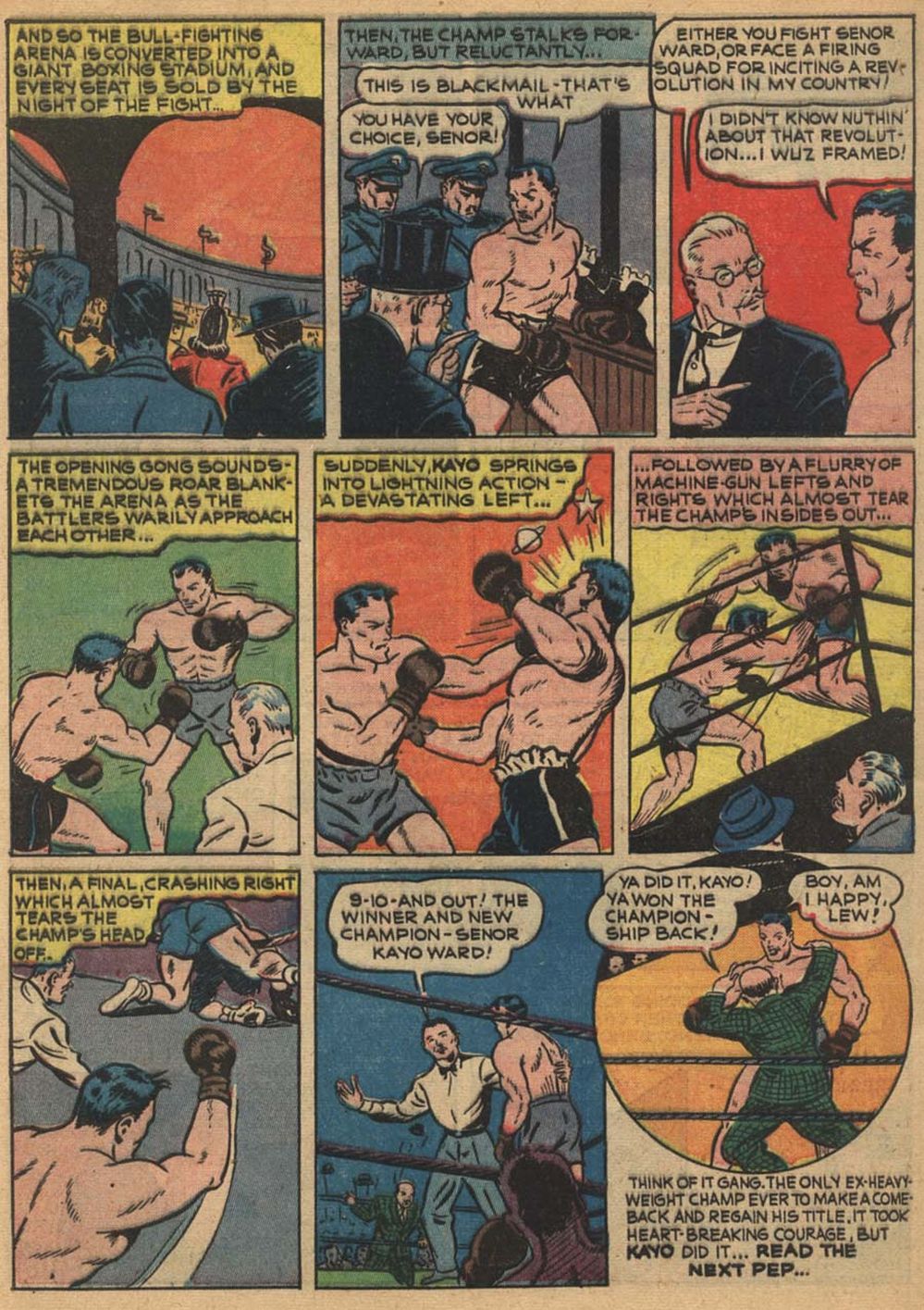 Read online Pep Comics comic -  Issue #28 - 60
