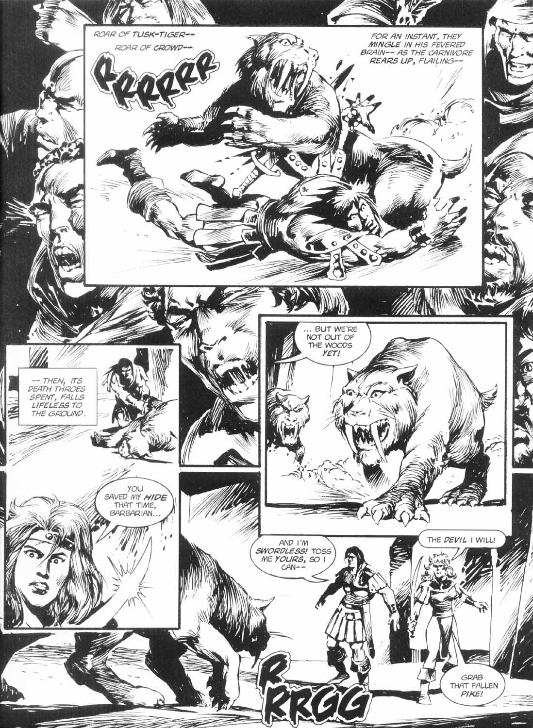 Read online The Savage Sword Of Conan comic -  Issue #229 - 7