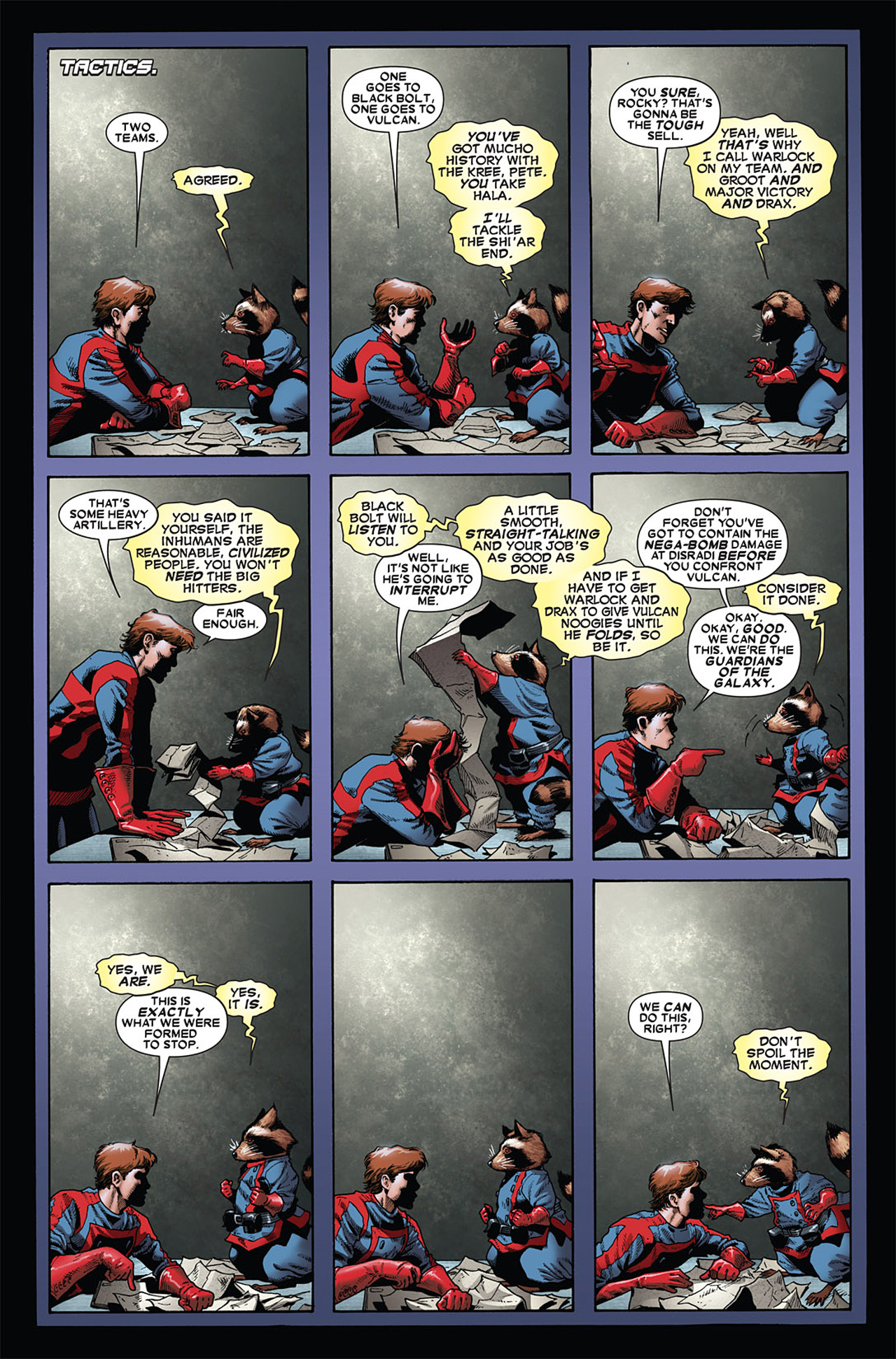 Read online Guardians of the Galaxy (2008) comic -  Issue #13 - 11