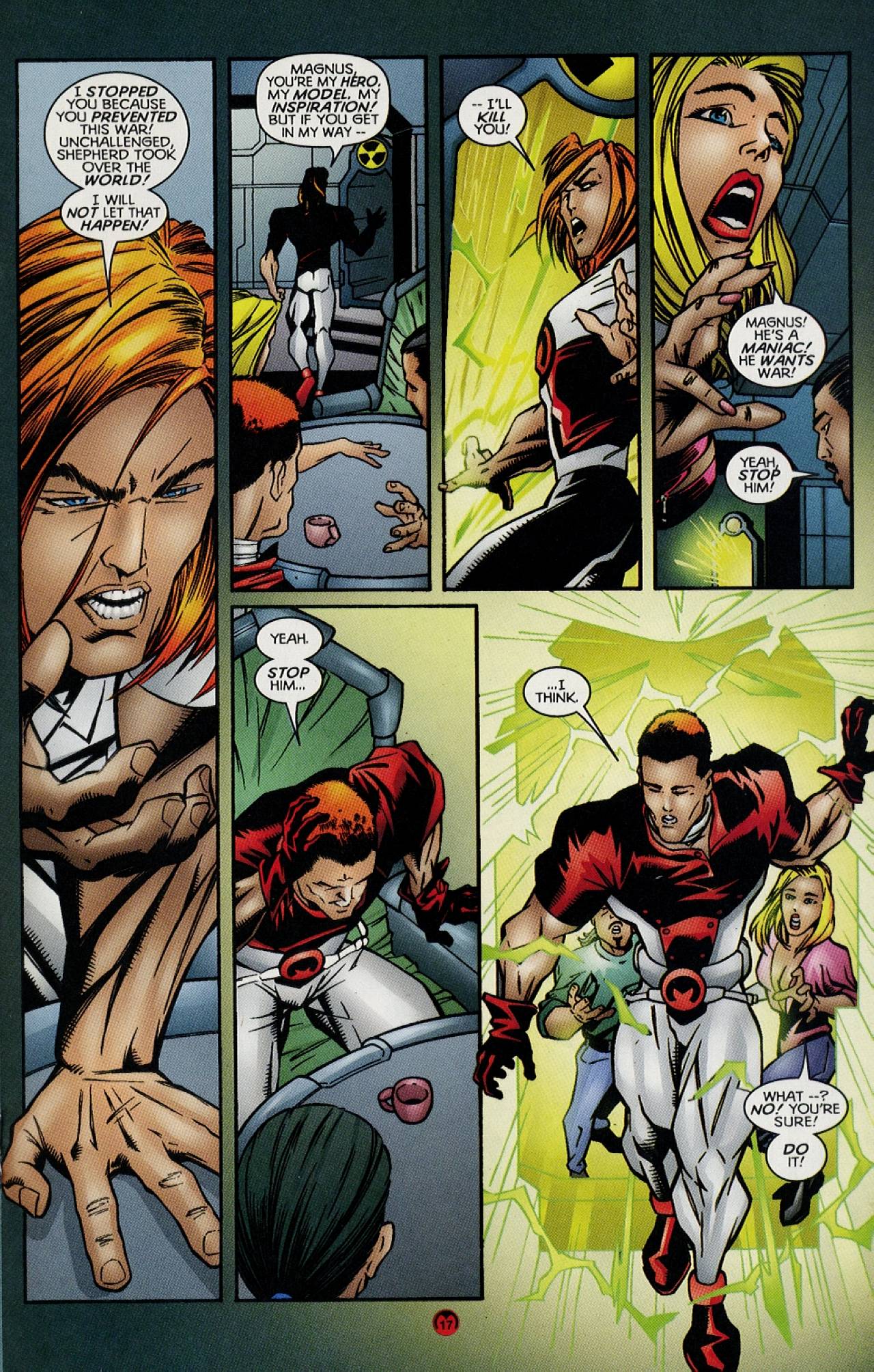 Read online Magnus Robot Fighter (1997) comic -  Issue #12 - 14