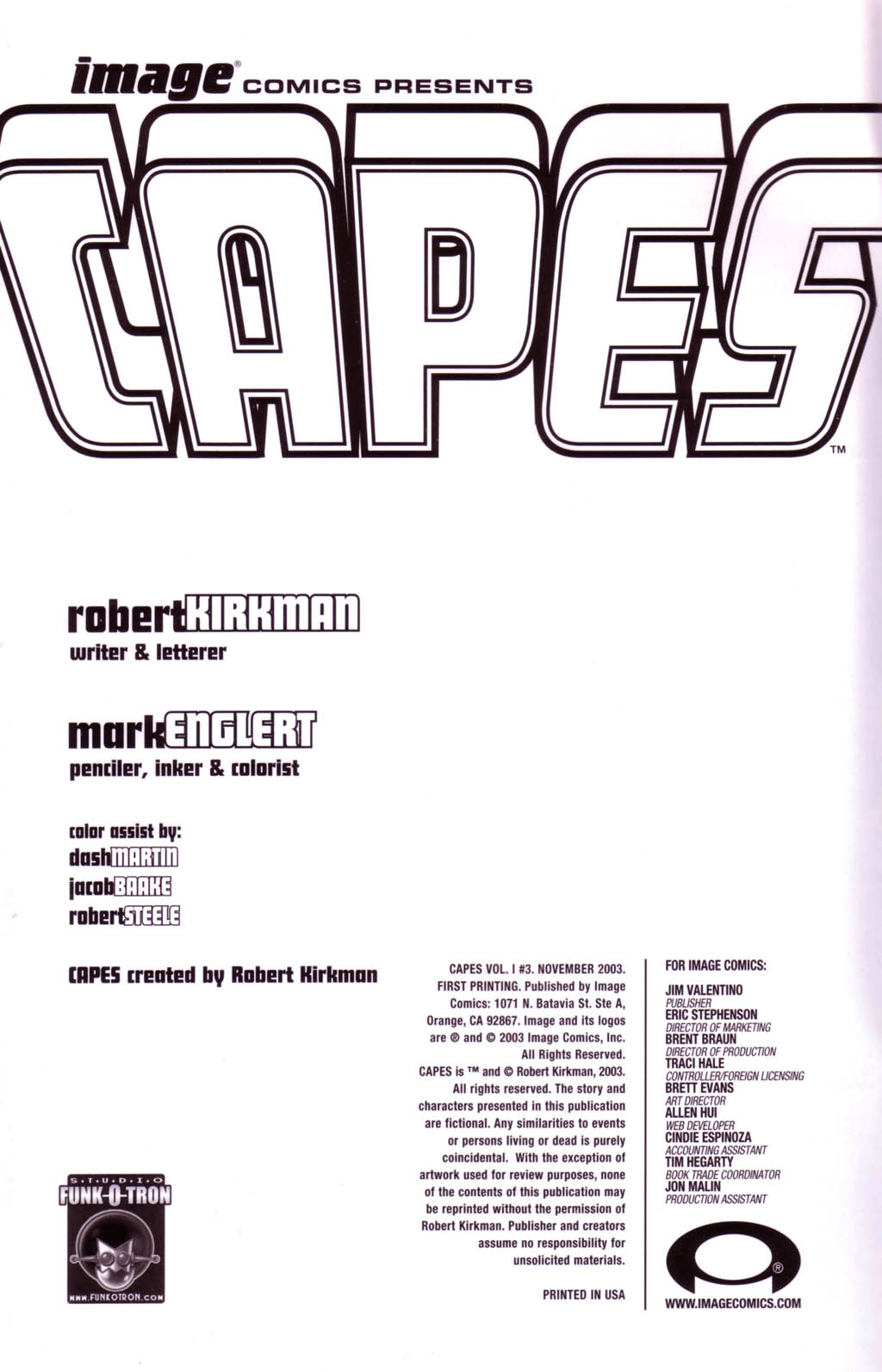 Read online Capes comic -  Issue #3 - 2