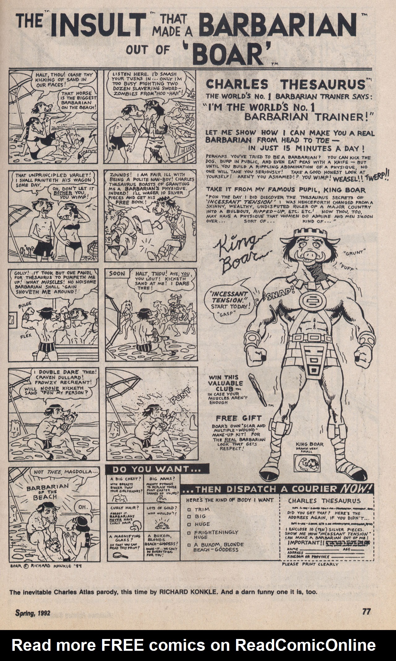 Read online Amazing Heroes Swimsuit Special comic -  Issue # TPB 3 - 76