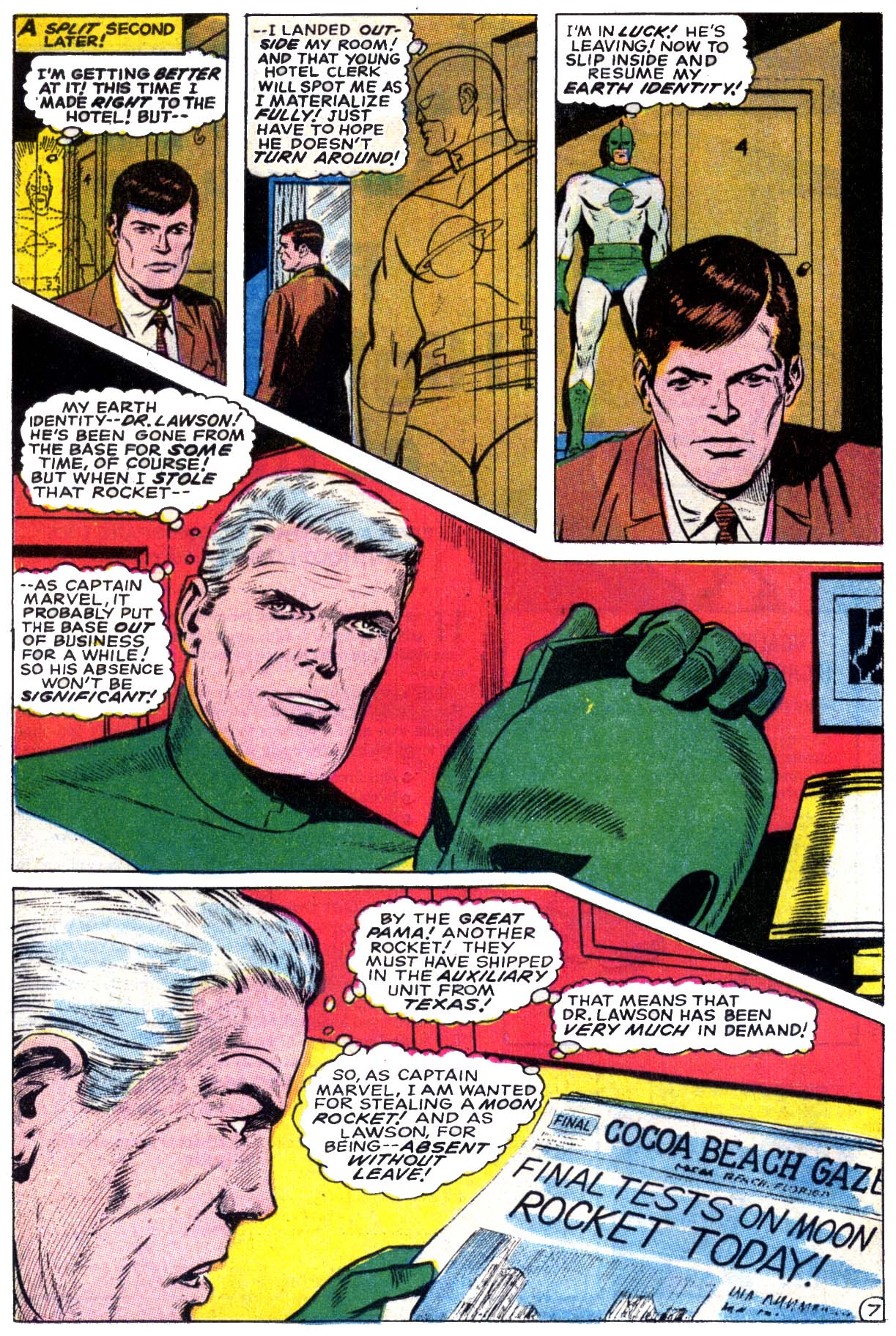 Read online Captain Marvel (1968) comic -  Issue #12 - 8