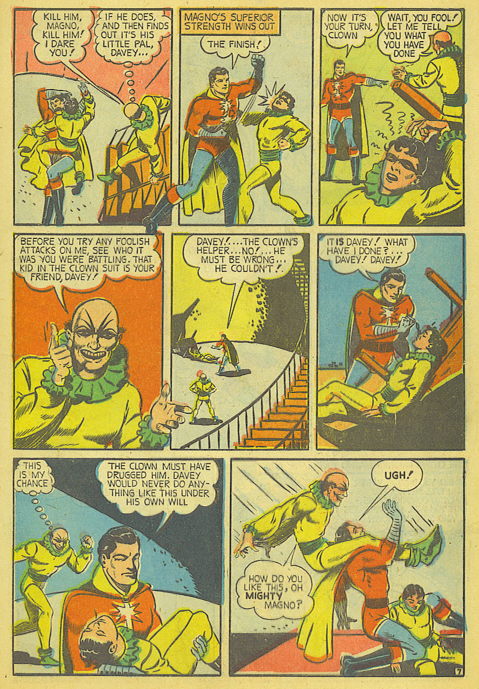 Read online Super-Mystery Comics comic -  Issue #7 - 9