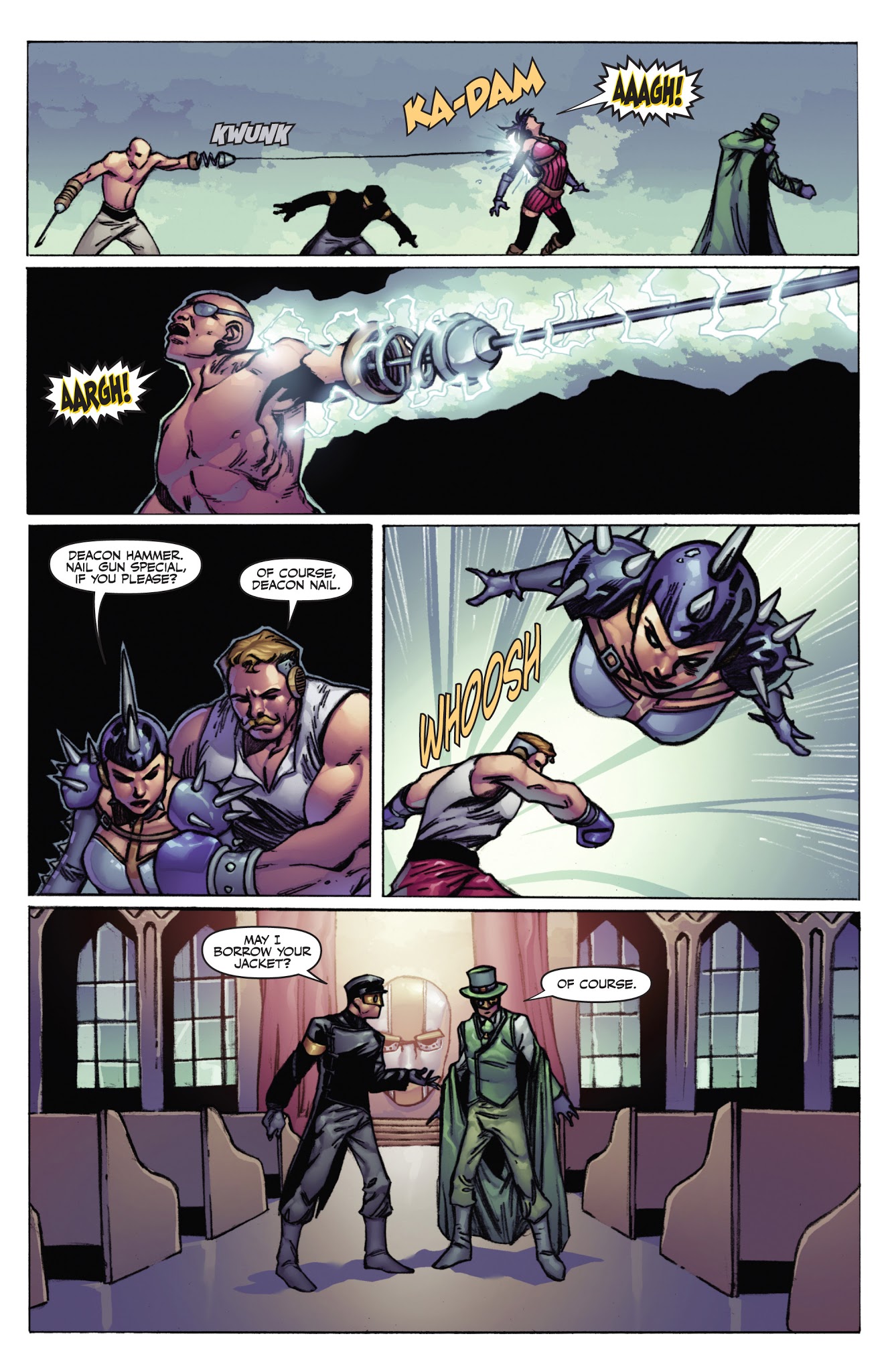 Read online Legenderry: Green Hornet comic -  Issue #2 - 16