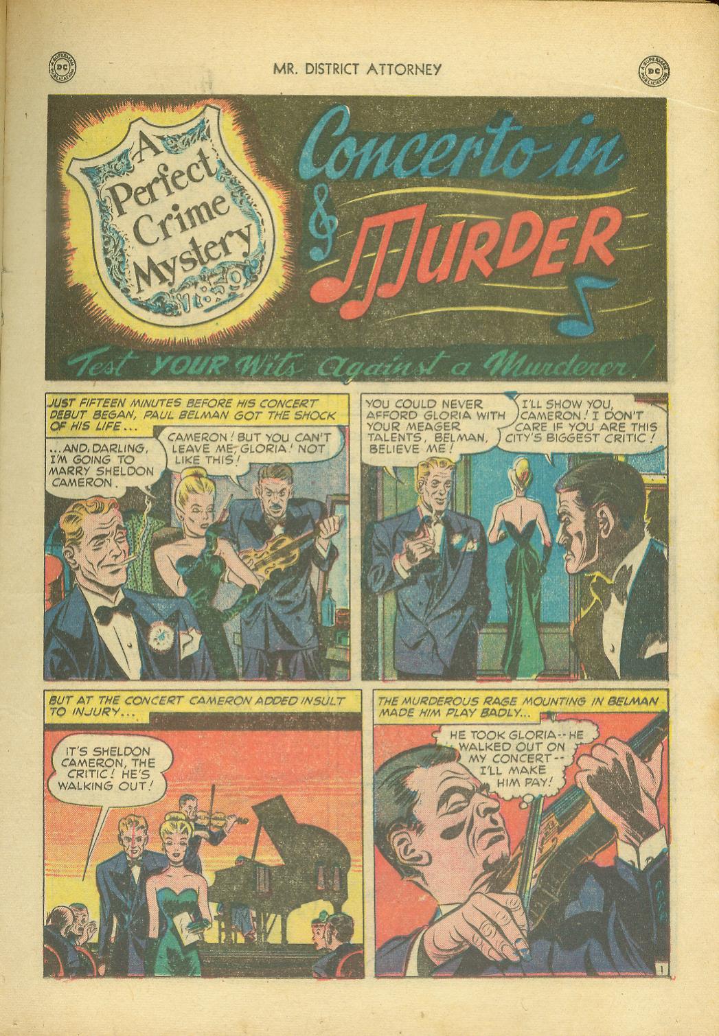 Read online Mr. District Attorney comic -  Issue #7 - 25