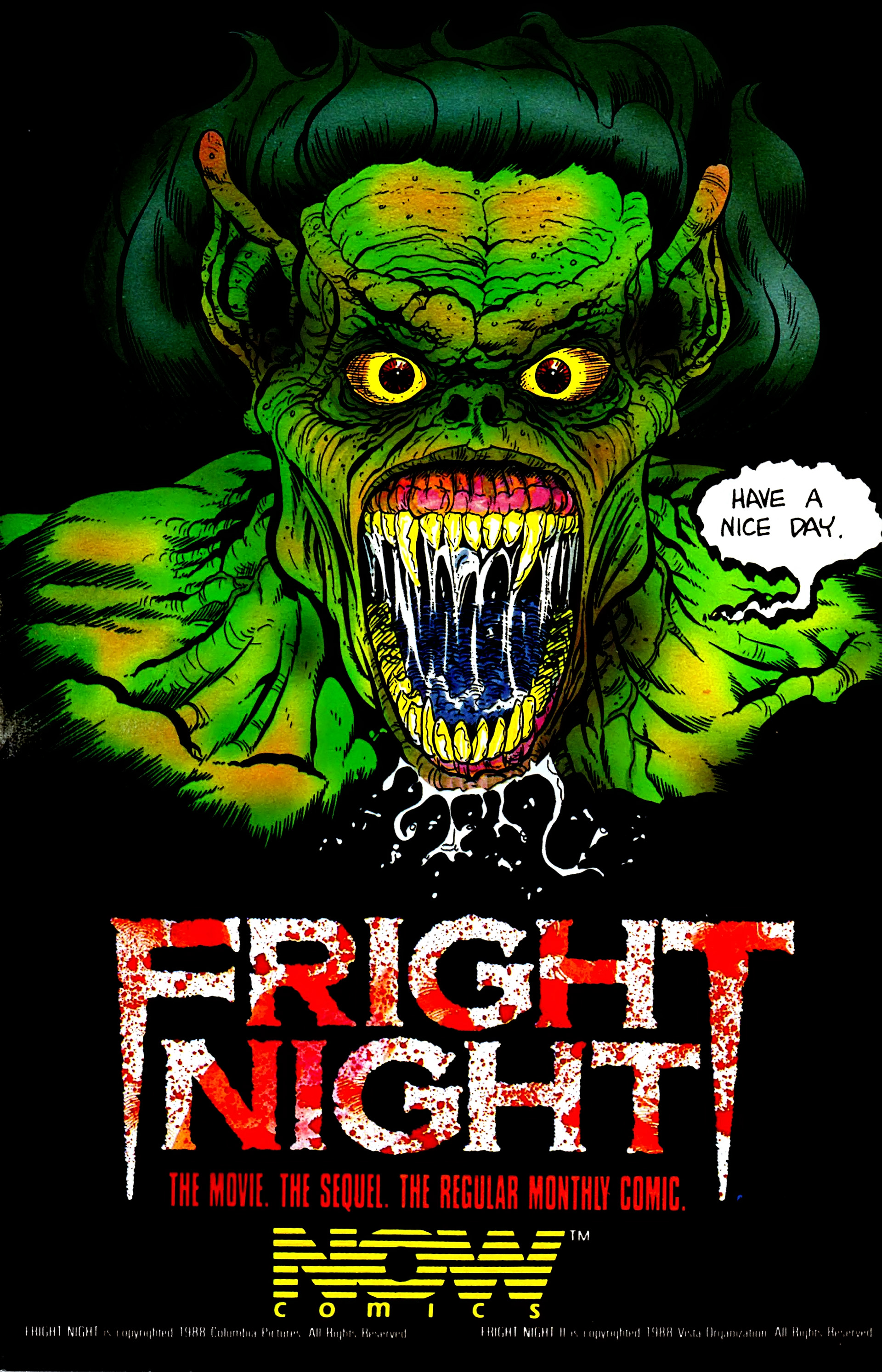 Read online Fright Night (1988) comic -  Issue #6 - 36