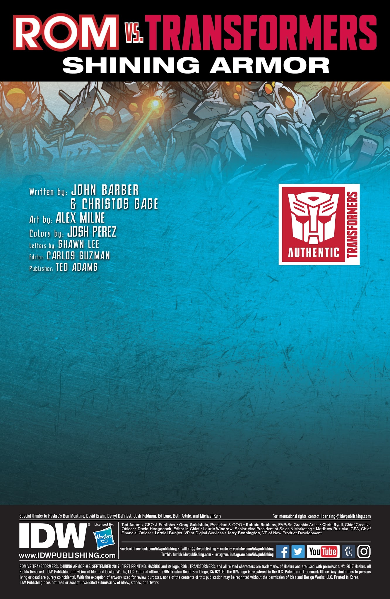 Read online ROM vs. Transformers: Shining Armor comic -  Issue #3 - 2
