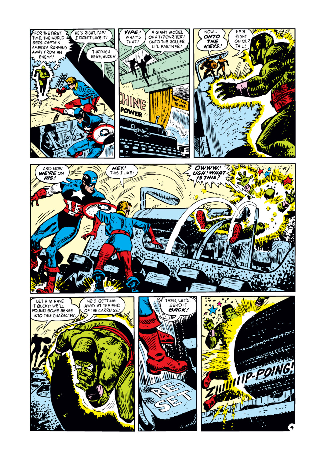 Read online Captain America Comics comic - Issue #78