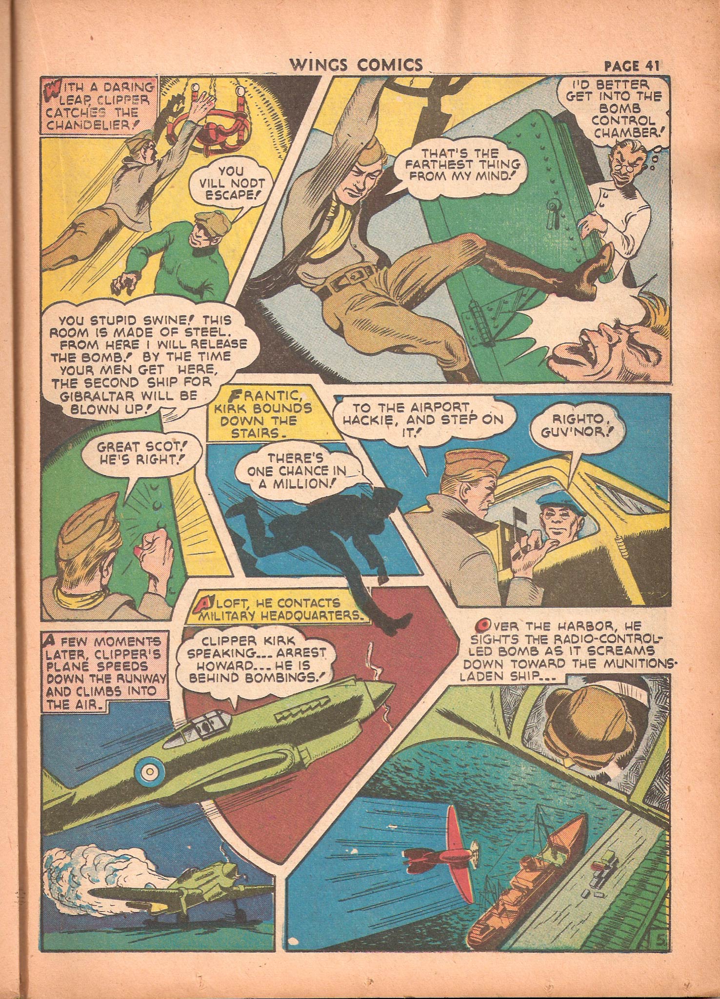 Read online Wings Comics comic -  Issue #17 - 43