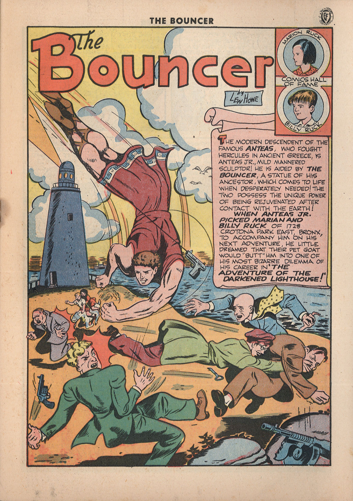 Read online The Bouncer (1944) comic -  Issue #13 - 3