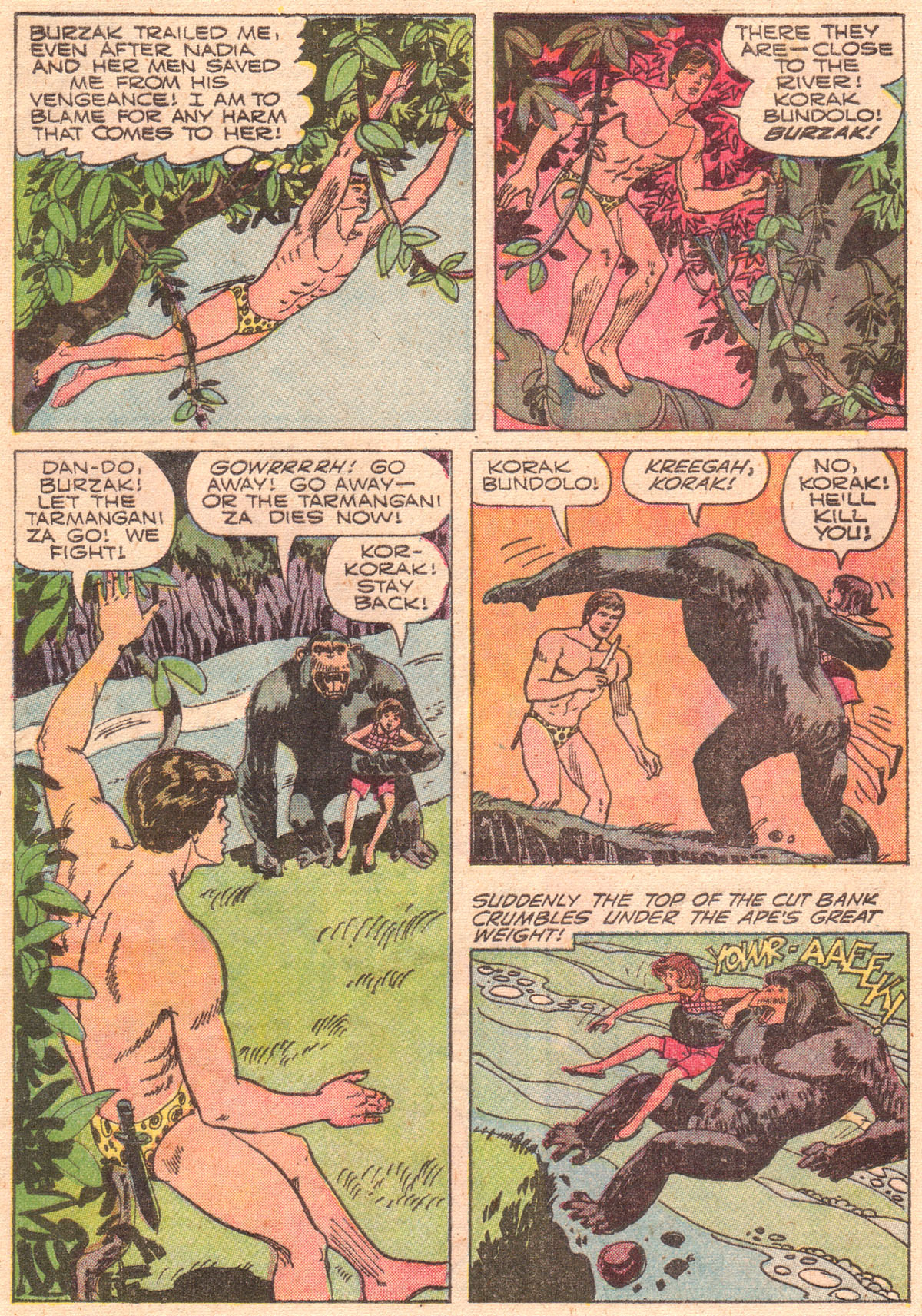 Read online Korak, Son of Tarzan (1964) comic -  Issue #36 - 9