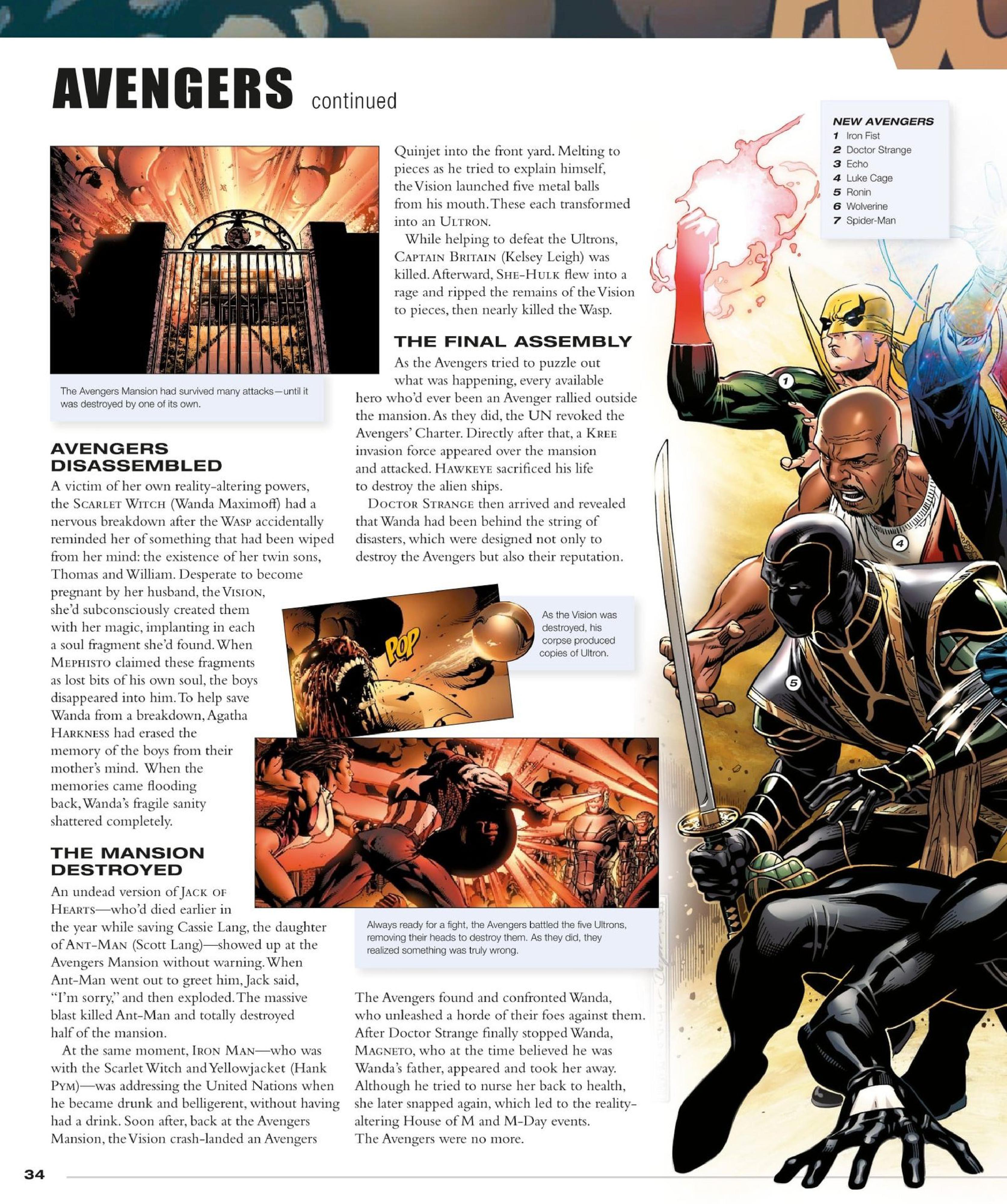 Read online Marvel Encyclopedia, New Edition comic -  Issue # TPB (Part 1) - 36