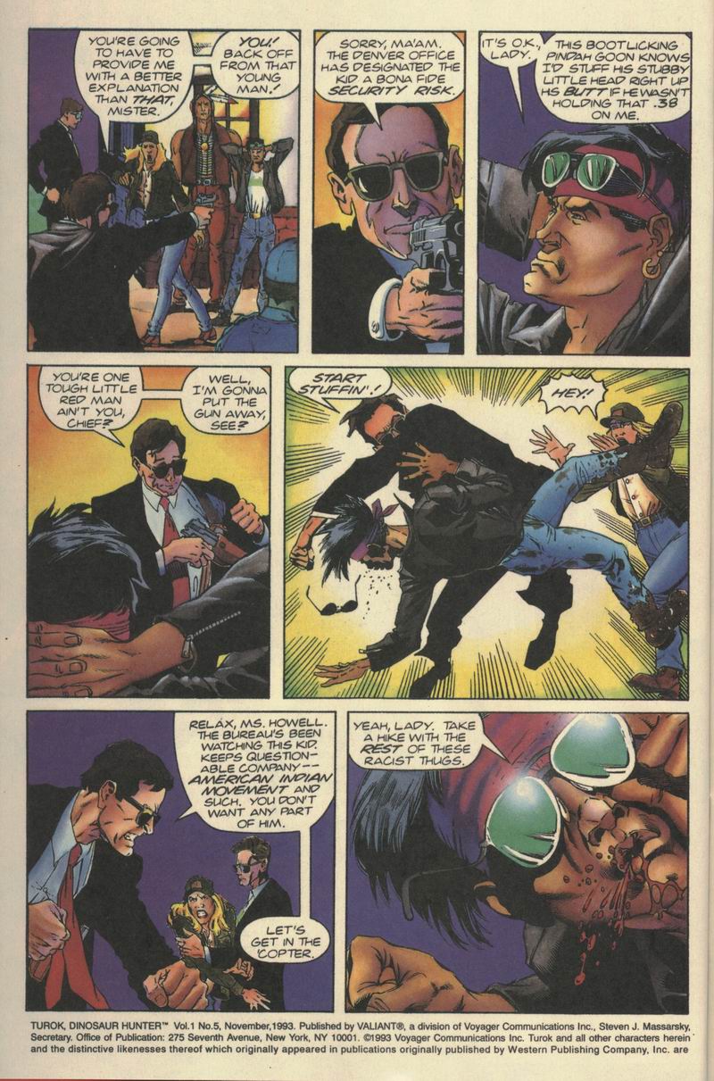 Read online Turok, Dinosaur Hunter (1993) comic -  Issue #5 - 3