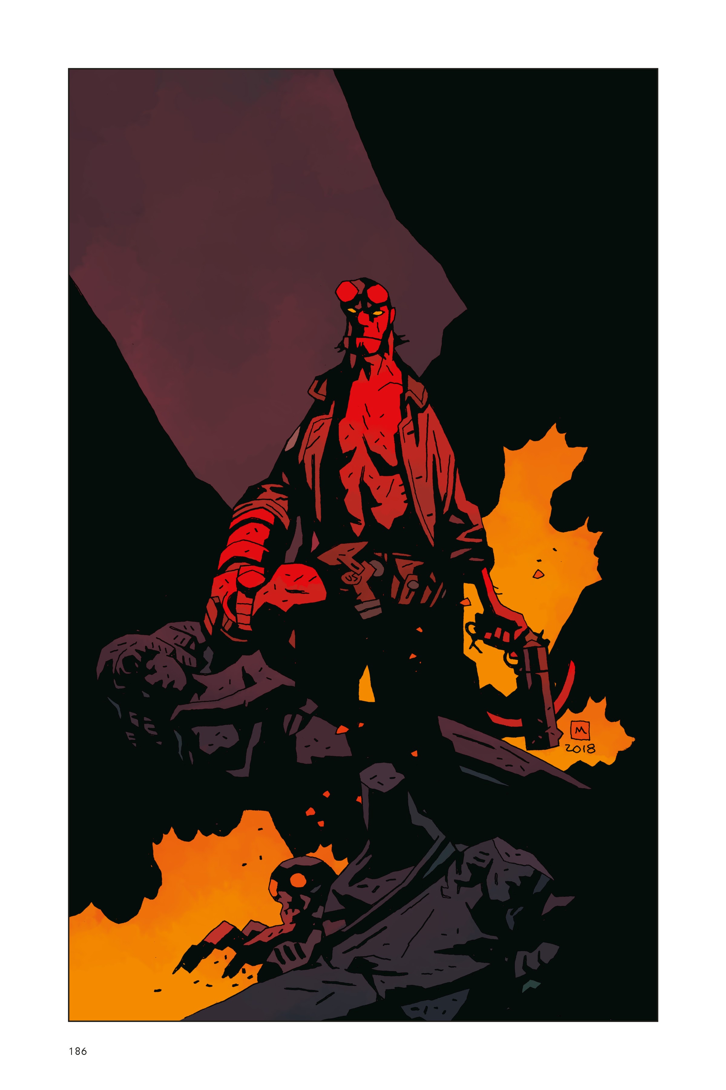 Read online Hellboy: 25 Years of Covers comic -  Issue # TPB (Part 2) - 88