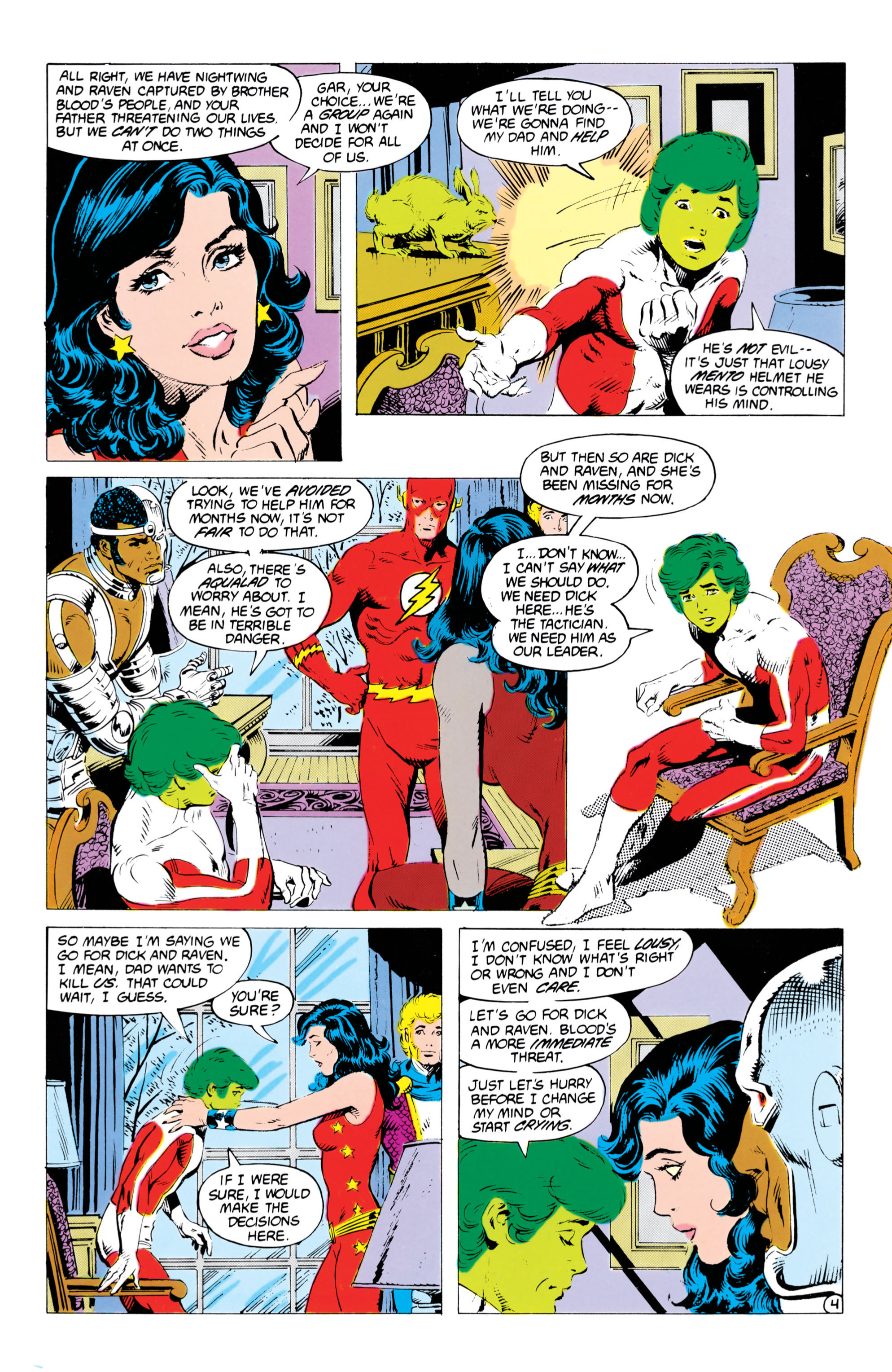 Read online The New Teen Titans (1984) comic -  Issue #26 - 5