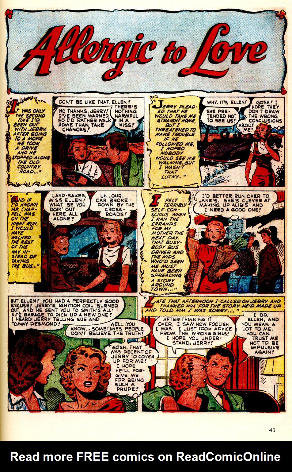 Read online Romance Without Tears comic -  Issue # TPB (Part 1) - 44