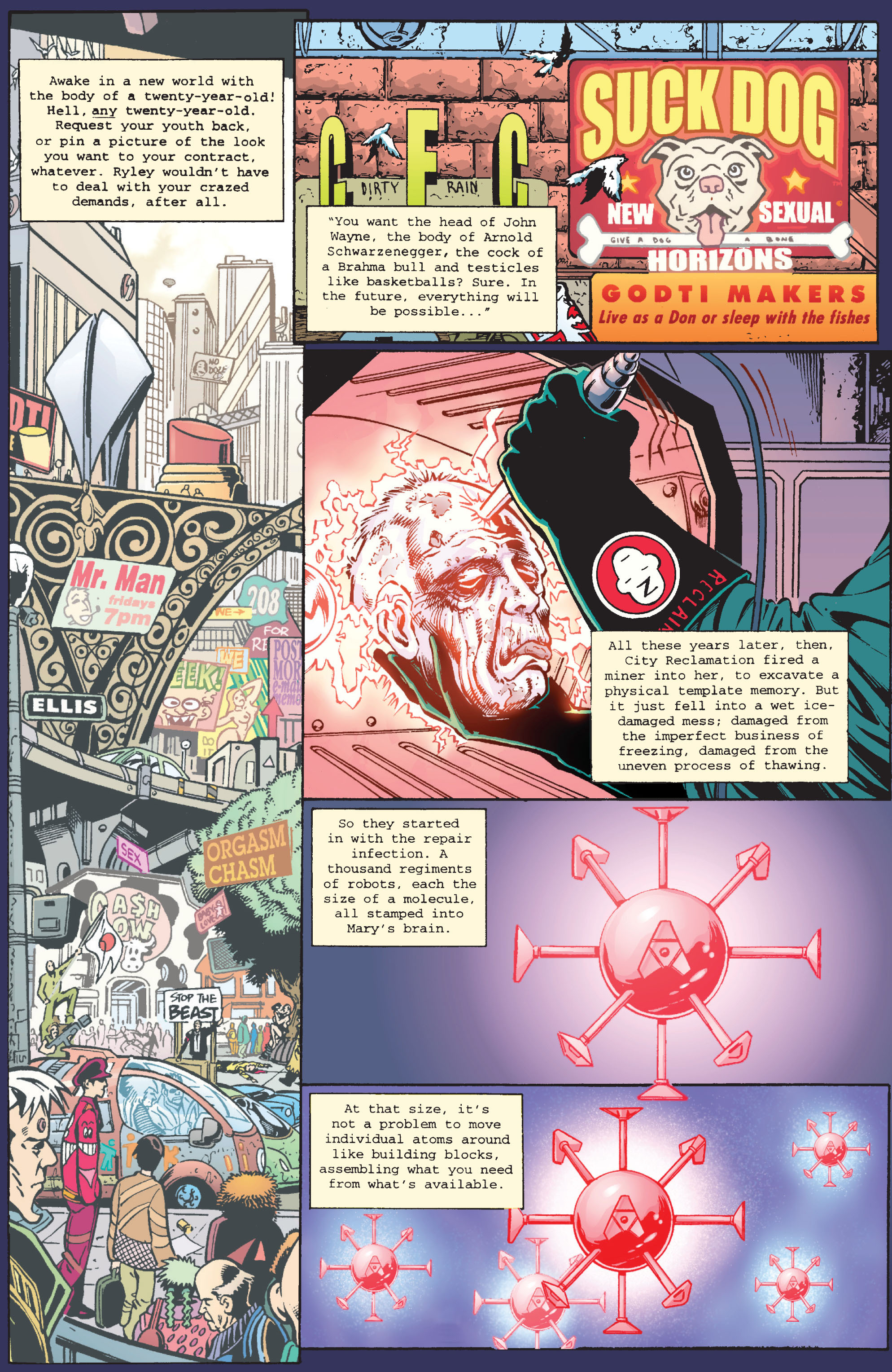 Read online Transmetropolitan comic -  Issue #8 - 9