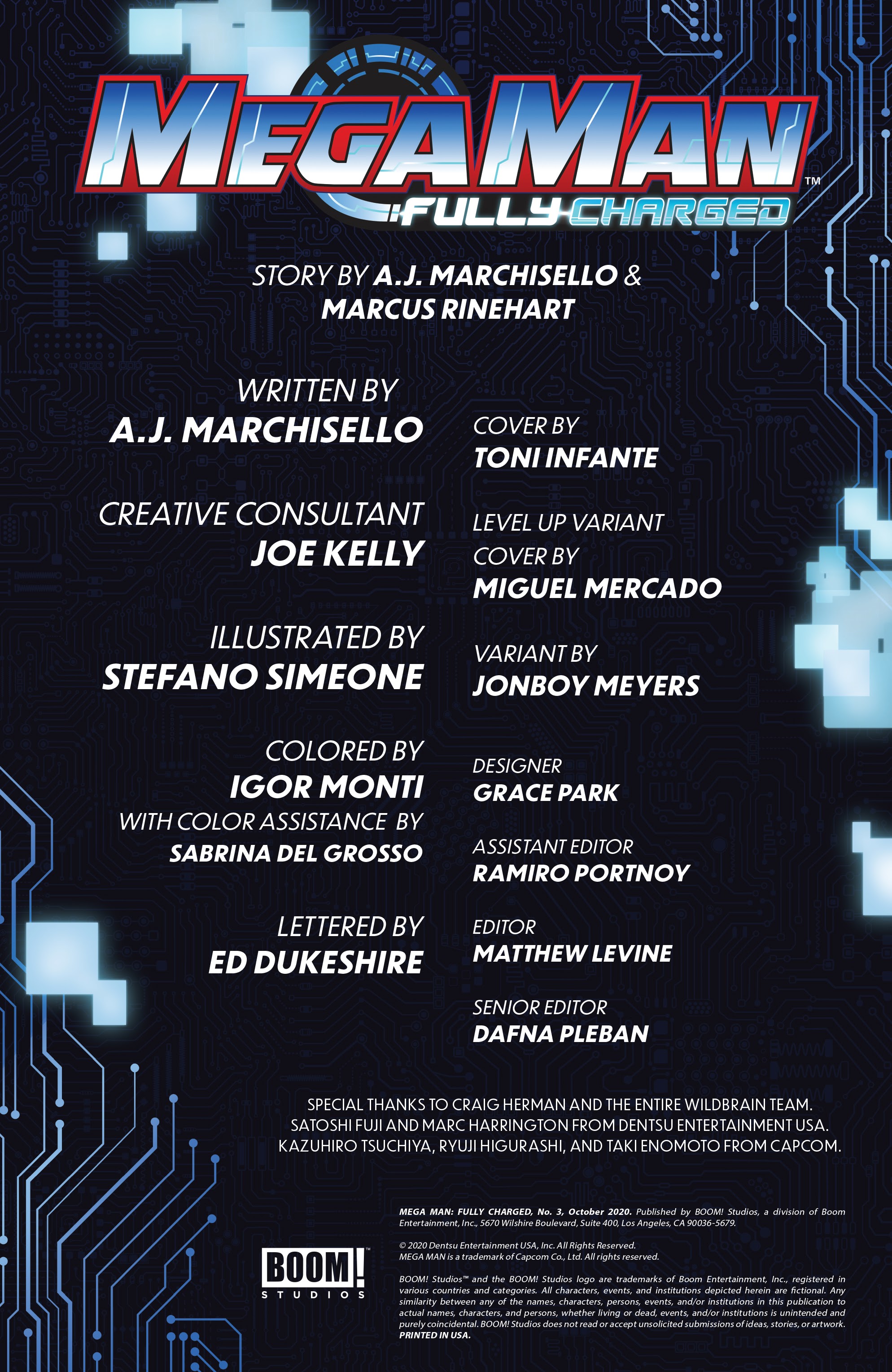 Read online Mega Man: Fully Charged comic -  Issue #3 - 2