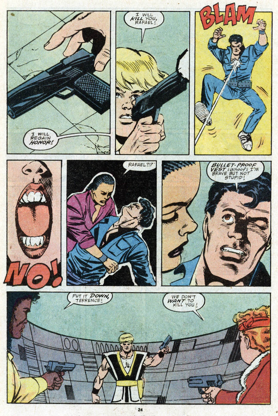 Read online Wolfpack (1988) comic -  Issue #12 - 19
