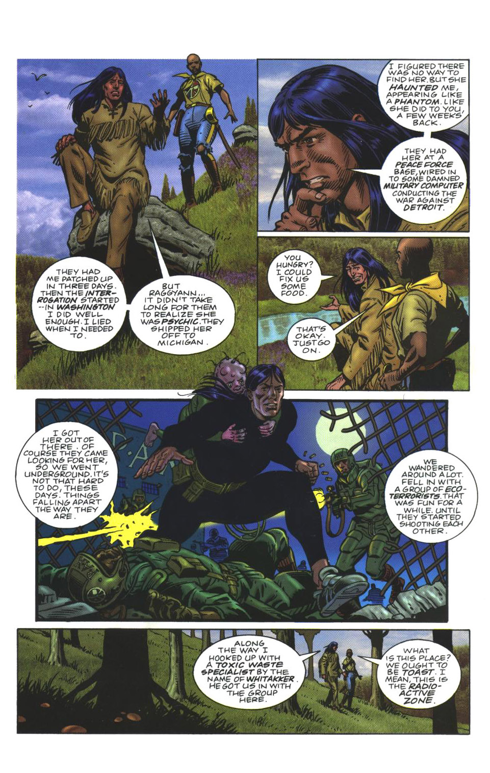 Read online Martha Washington Goes To War comic -  Issue # TPB - 91