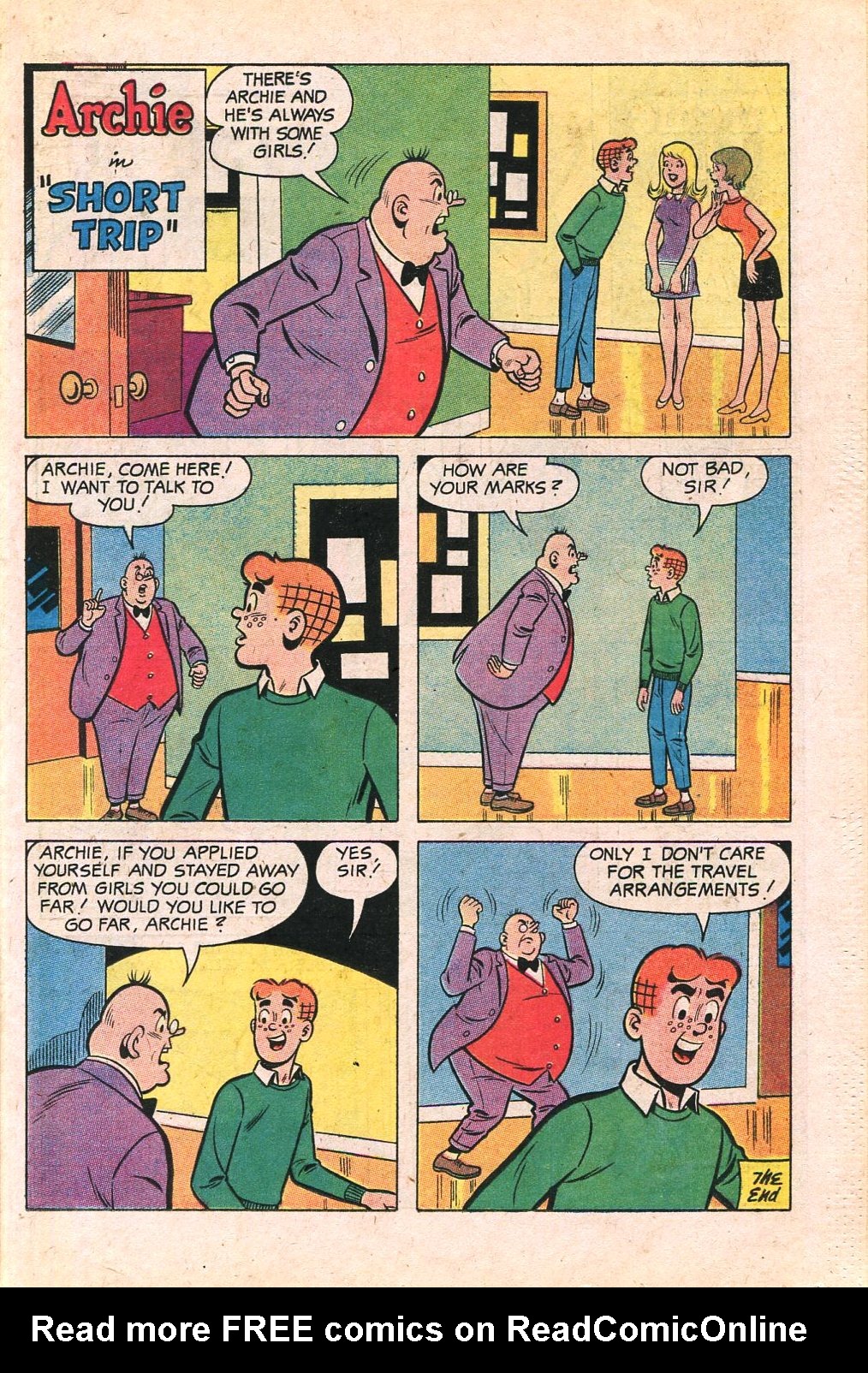 Read online Archie's TV Laugh-Out comic -  Issue #9 - 29