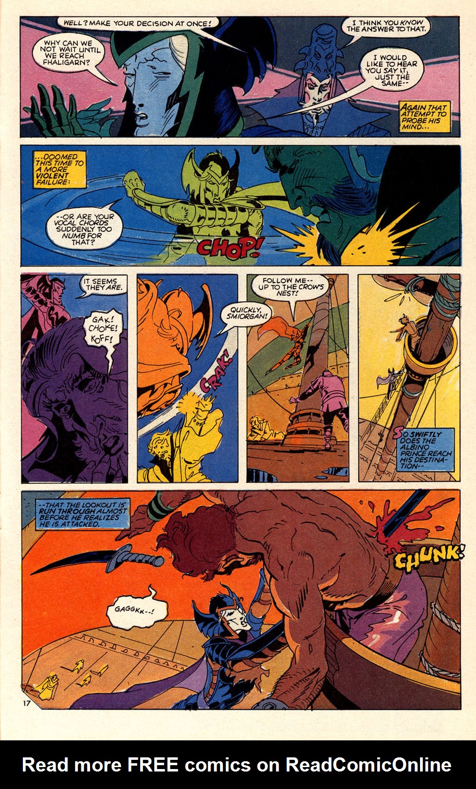 Read online Elric: Sailor on the Seas of Fate comic -  Issue #5 - 22