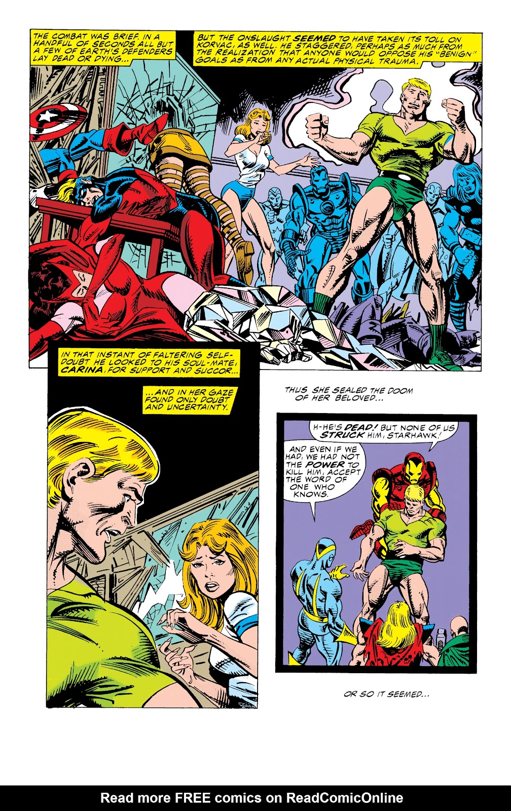 Guardians of the Galaxy (1990) issue TPB Guardians of the Galaxy by Jim Valentino 1 (Part 2) - Page 56