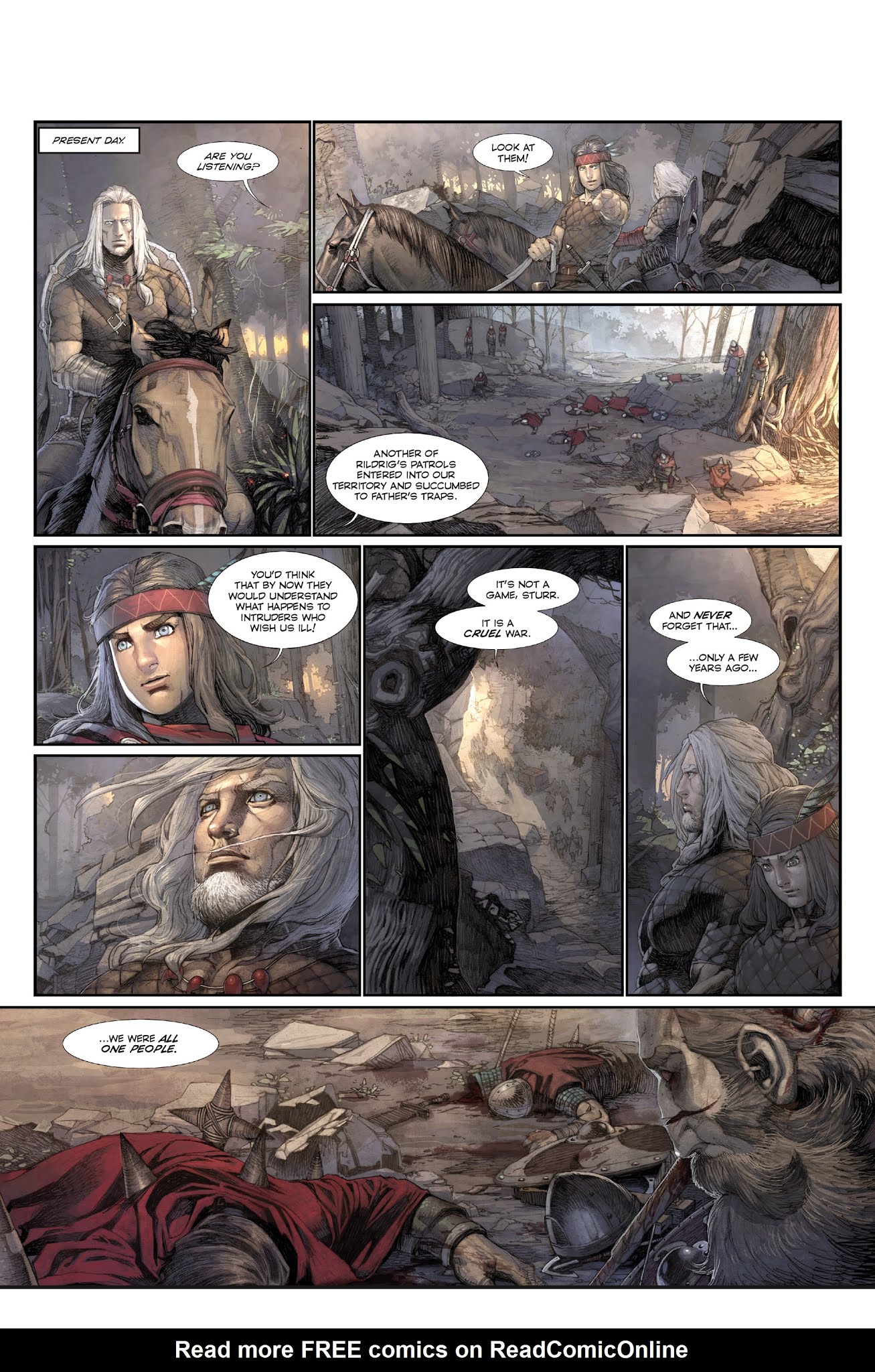 Read online Konungar: War of Crowns comic -  Issue #1 - 21