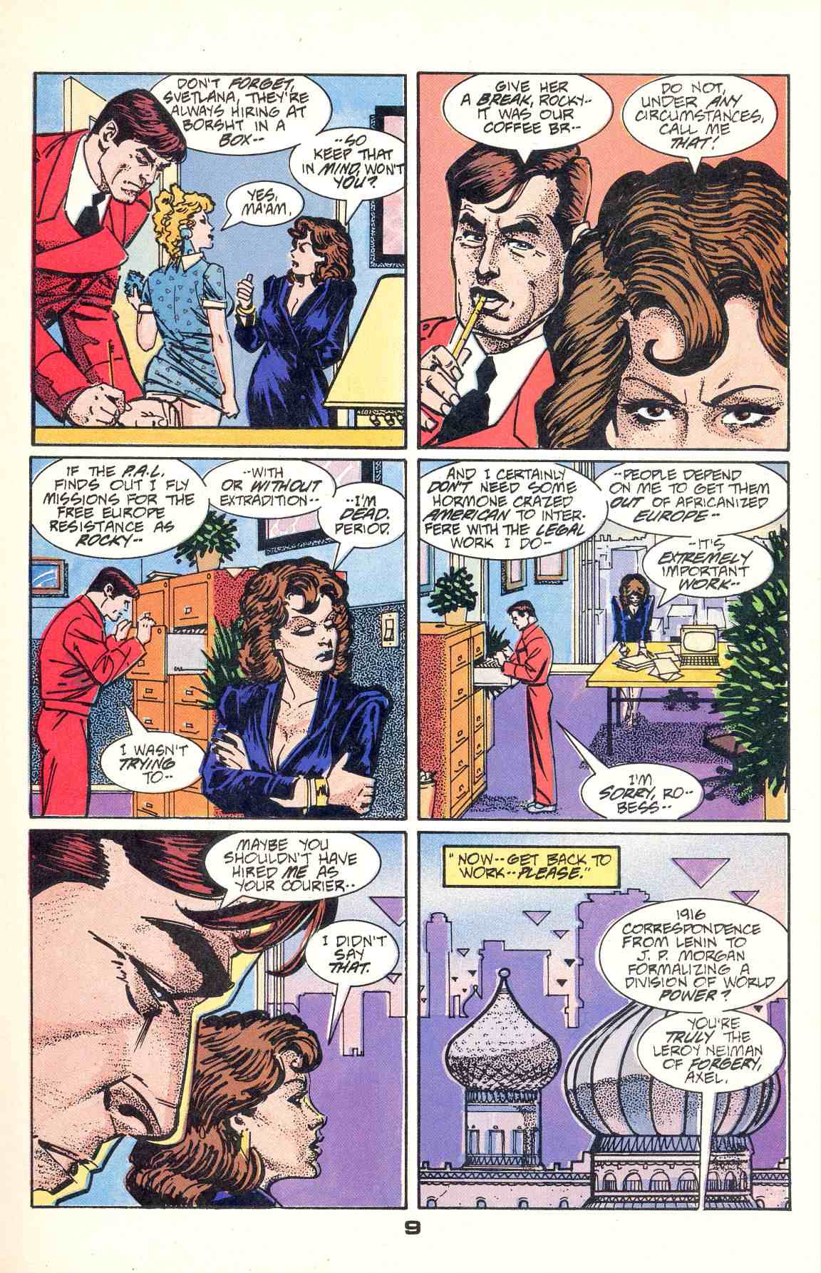 Read online Howard Chaykin's American Flagg comic -  Issue #5 - 10