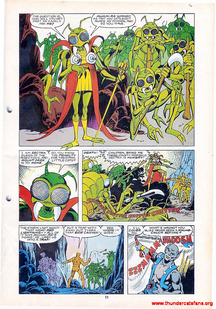 Read online ThunderCats (1987) comic -  Issue #13 - 11
