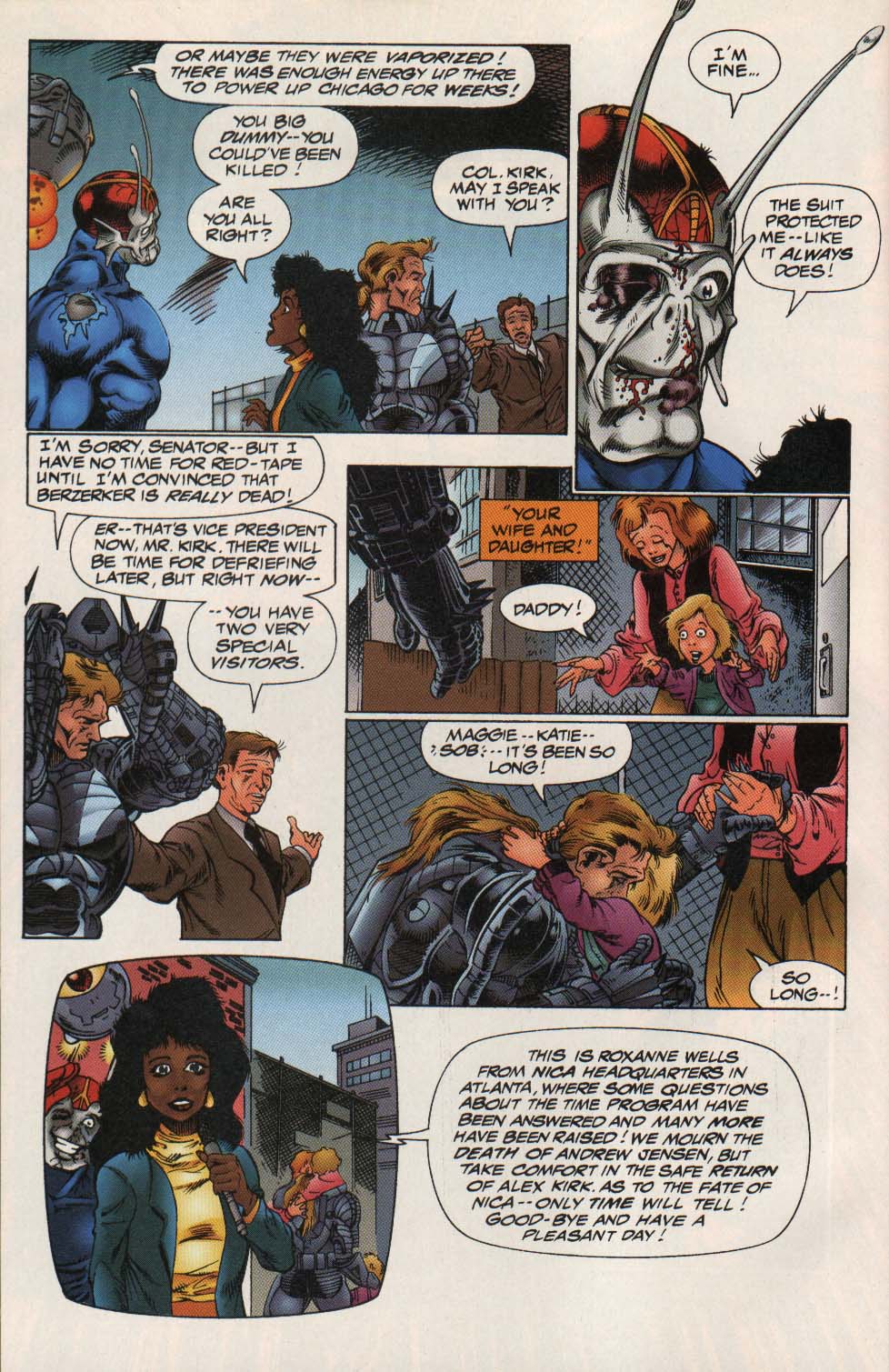 Read online Vanguard (1993) comic -  Issue #5 - 25