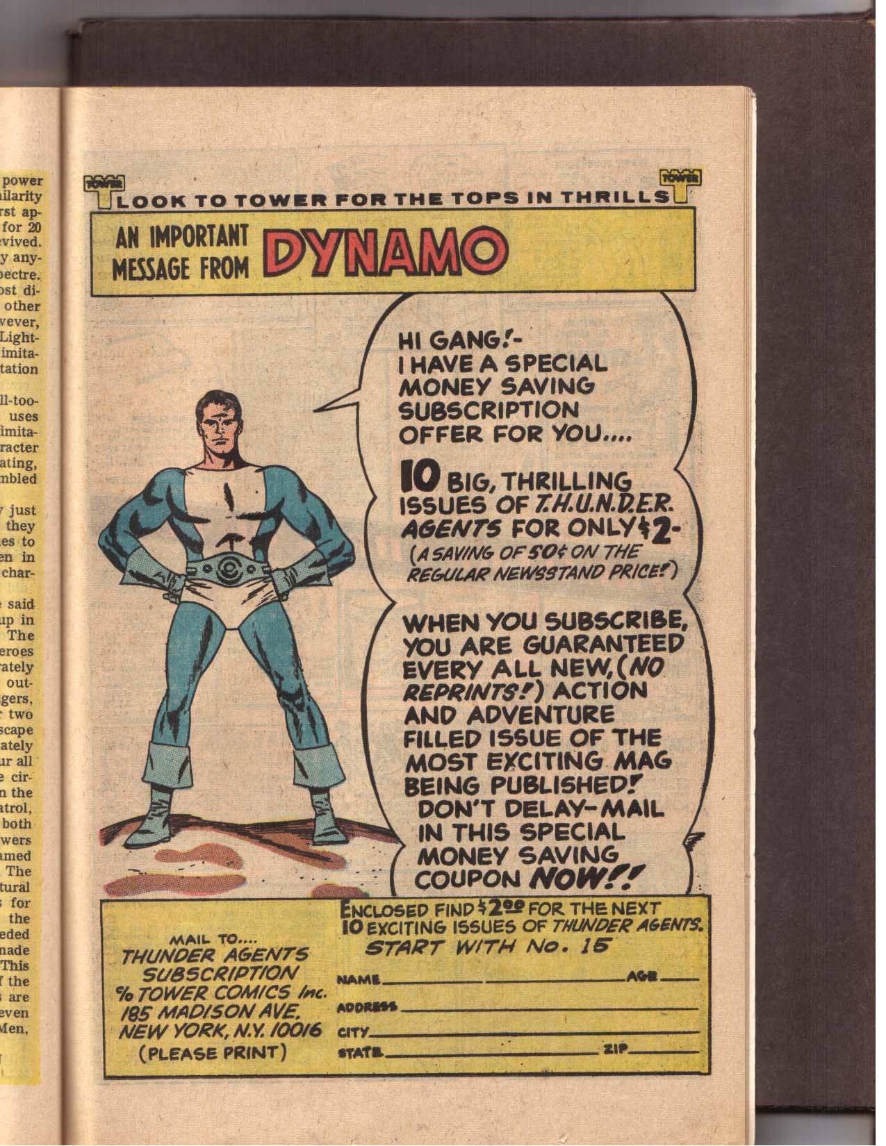 Read online T.H.U.N.D.E.R. Agents (1965) comic -  Issue #14 - 35