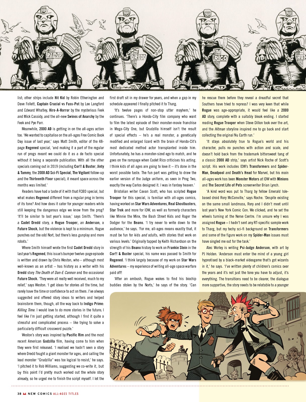 Judge Dredd Megazine (Vol. 5) issue 407 - Page 38