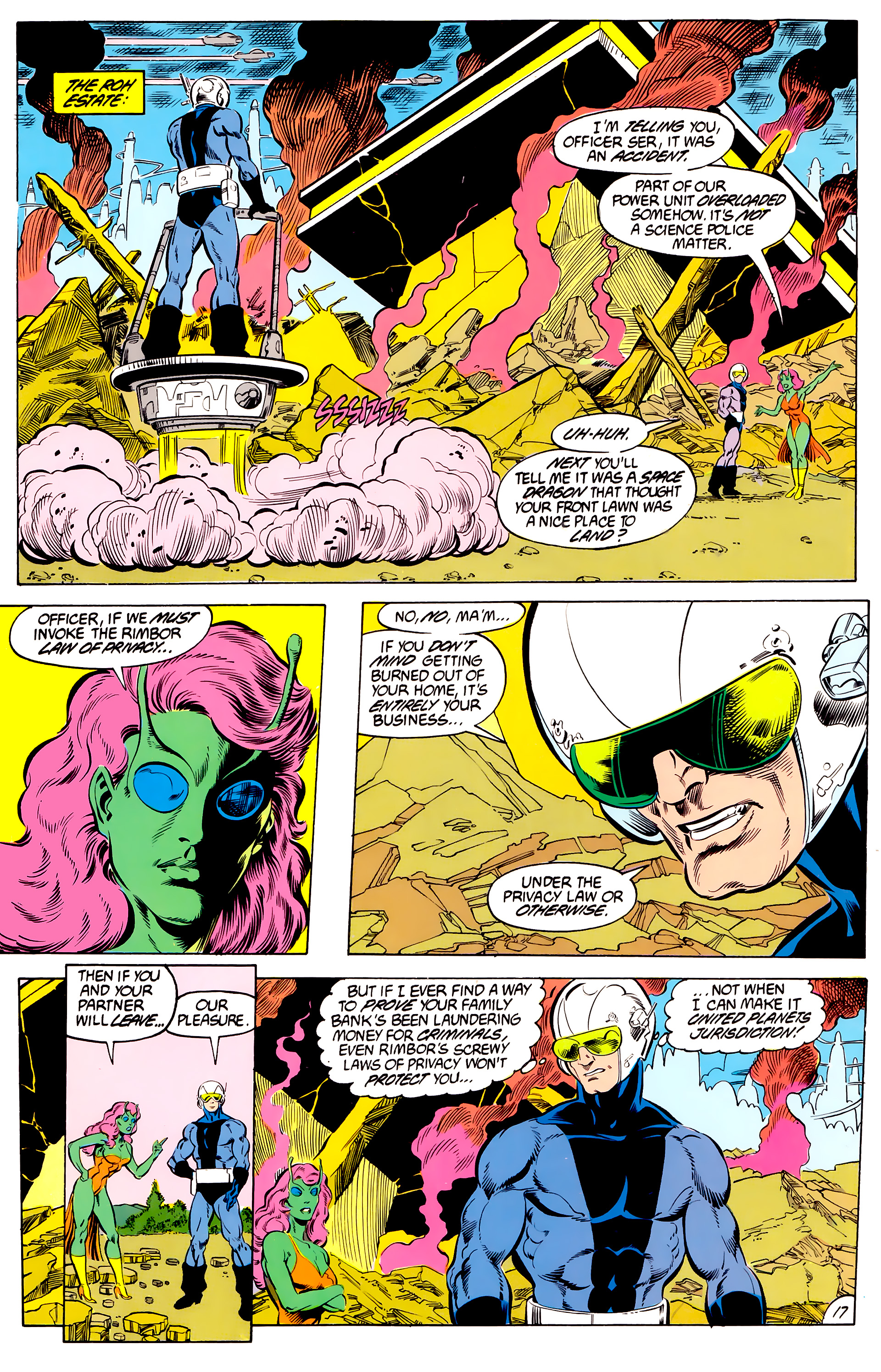 Read online Legion of Super-Heroes (1984) comic -  Issue #46 - 18