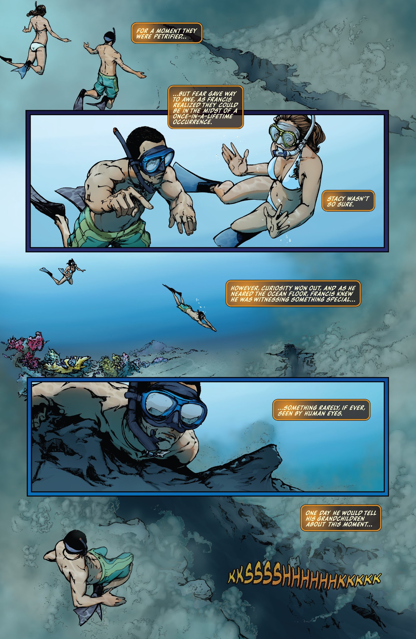 Read online Michael Turner's Fathom (2013) comic -  Issue #1 - 5