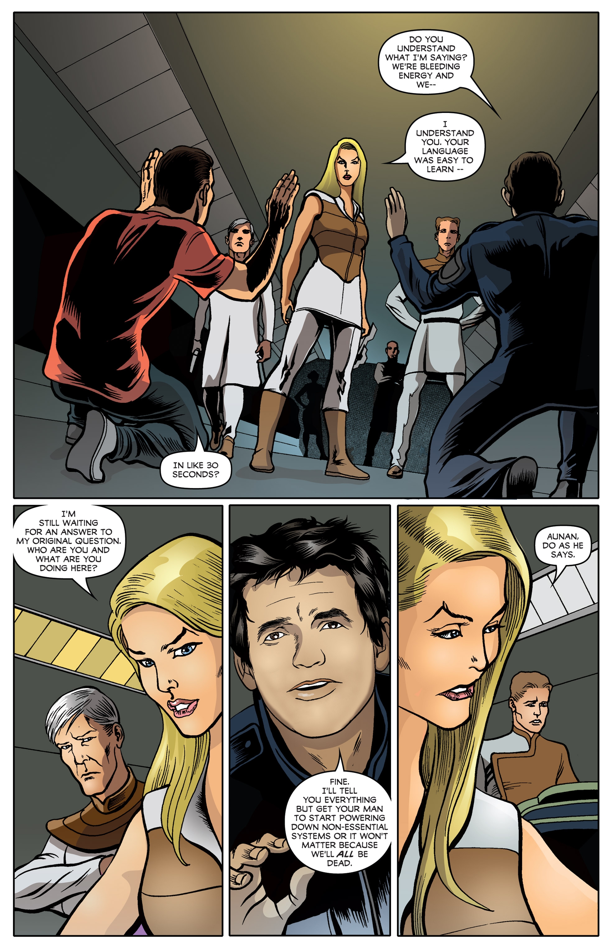 Read online Stargate Universe comic -  Issue #2 - 3