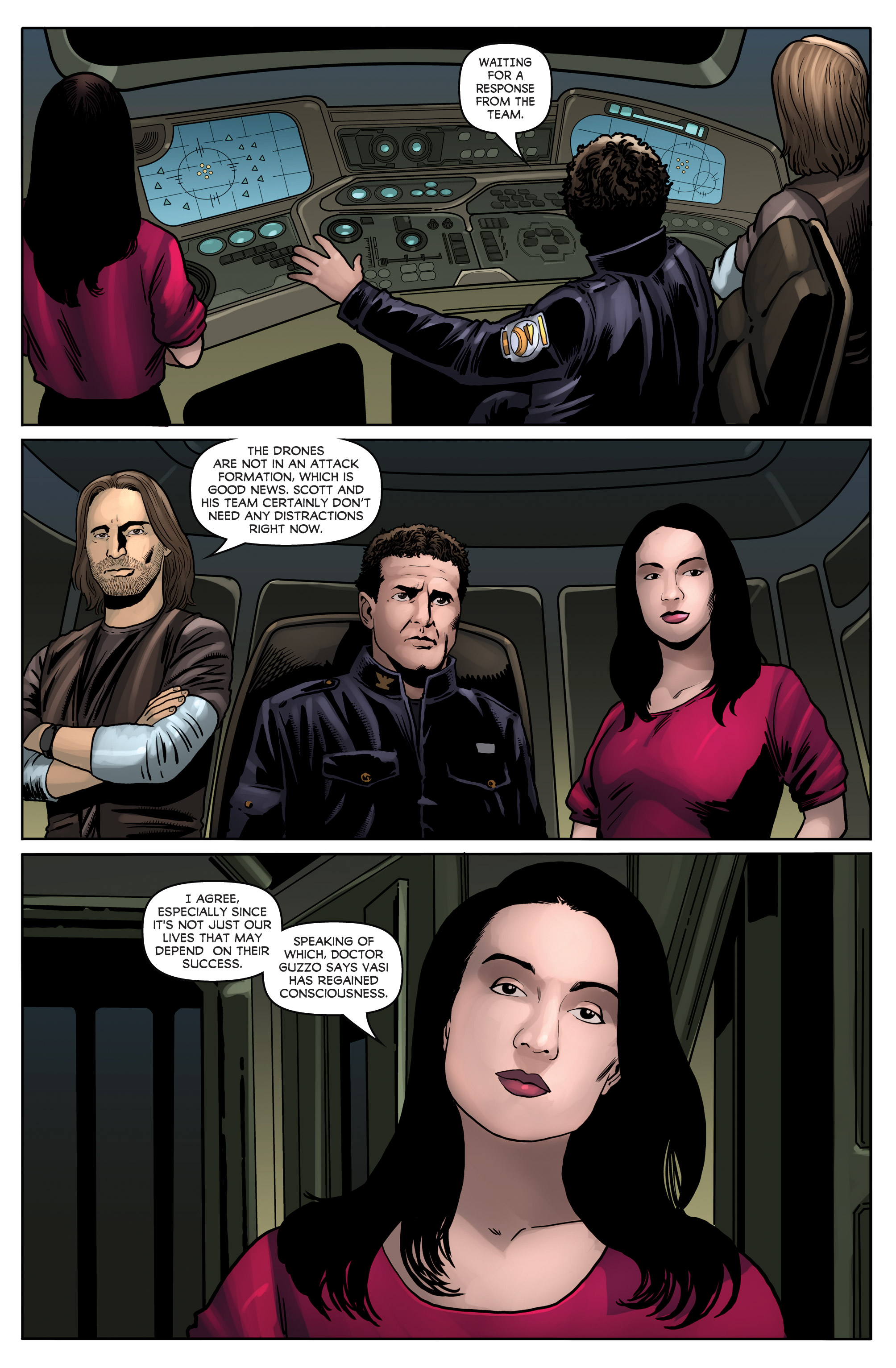 Read online Stargate Universe comic -  Issue #4 - 19
