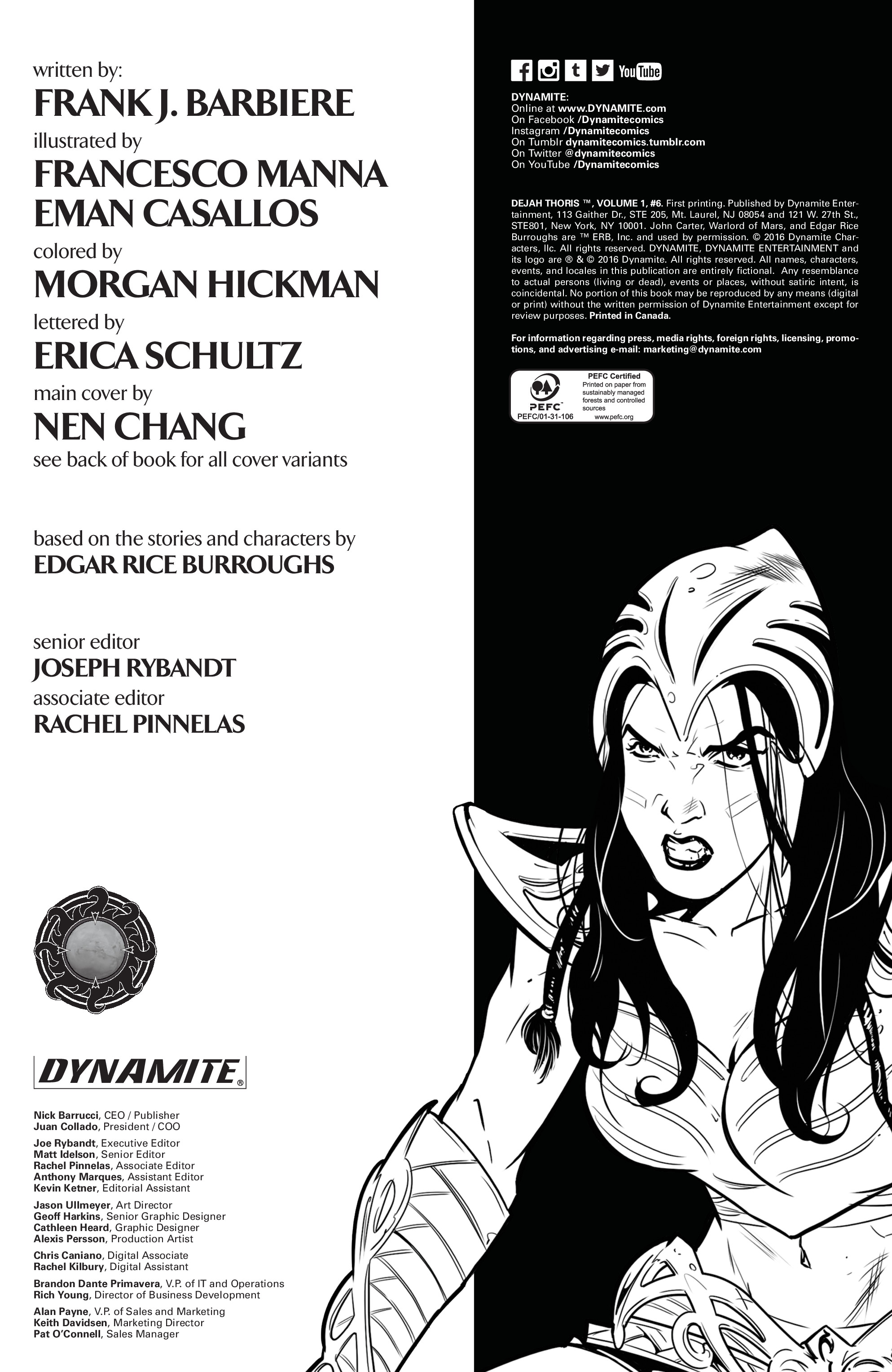 Read online Dejah Thoris comic -  Issue #6 - 2