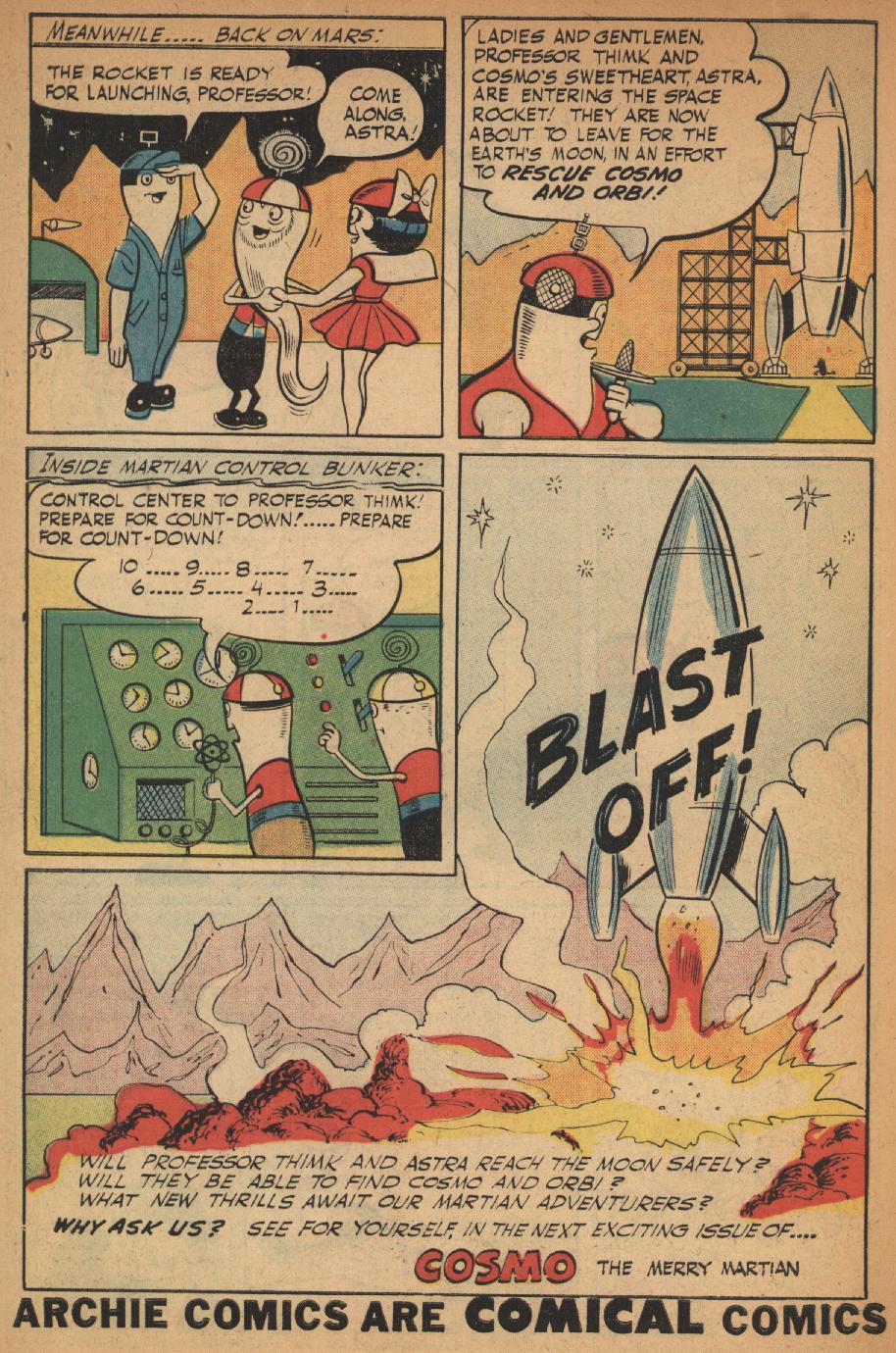 Read online Cosmo the Merry Martian comic -  Issue #2 - 34