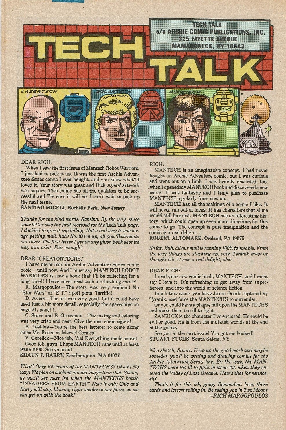 Read online ManTech Robot Warriors comic -  Issue #3 - 18