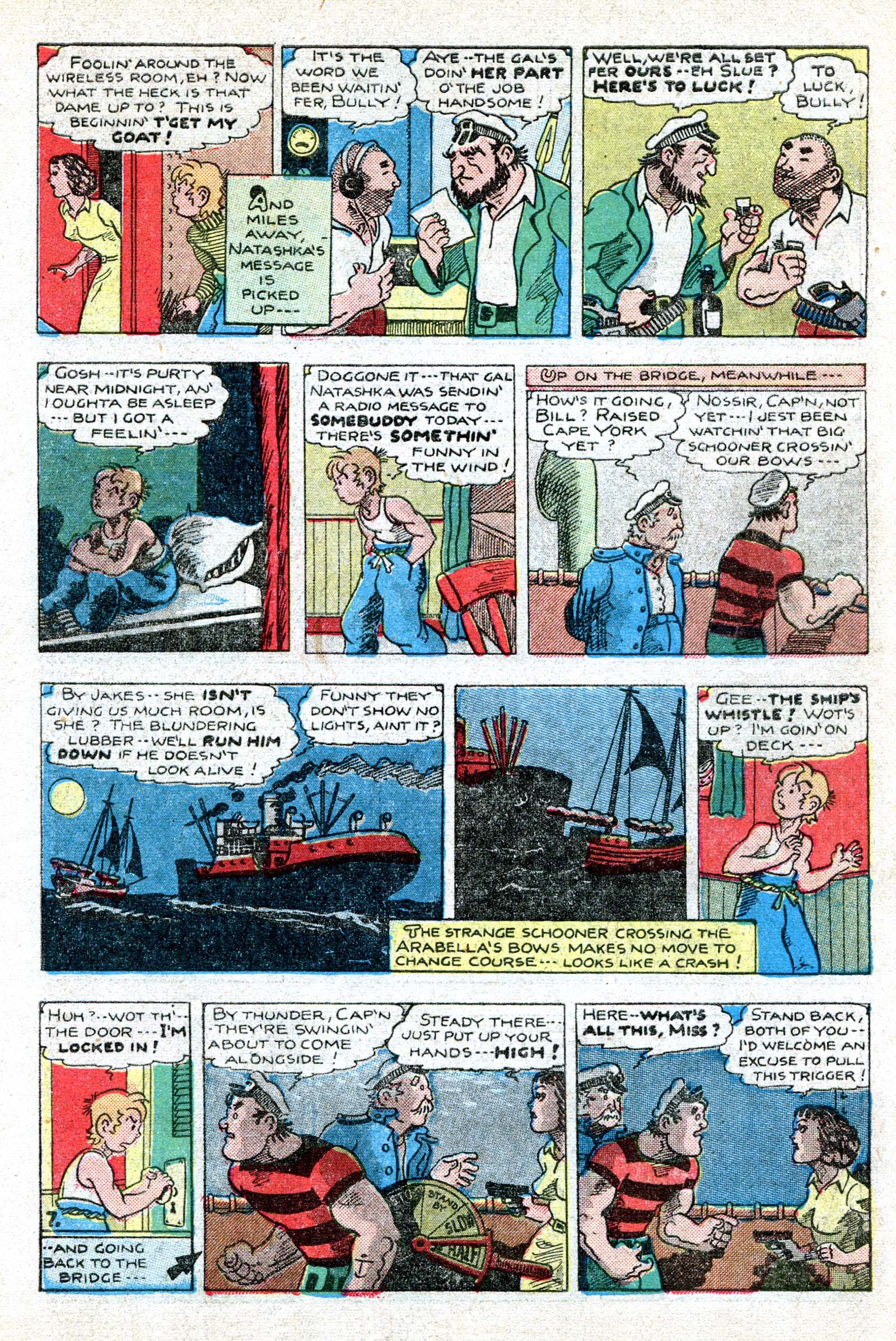 Read online Amazing Mystery Funnies comic -  Issue #22 - 38