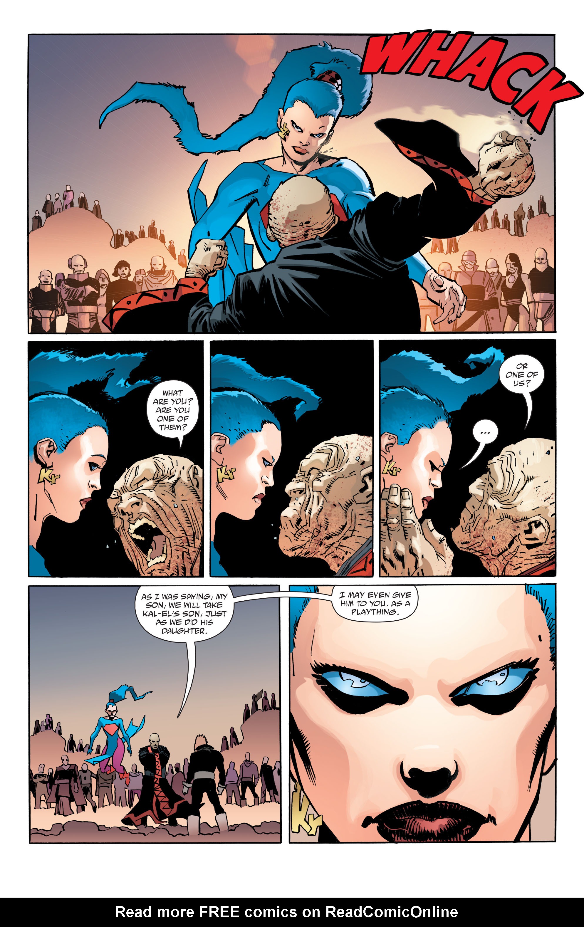 Read online Dark Knight III: The Master Race comic -  Issue #7 - 18