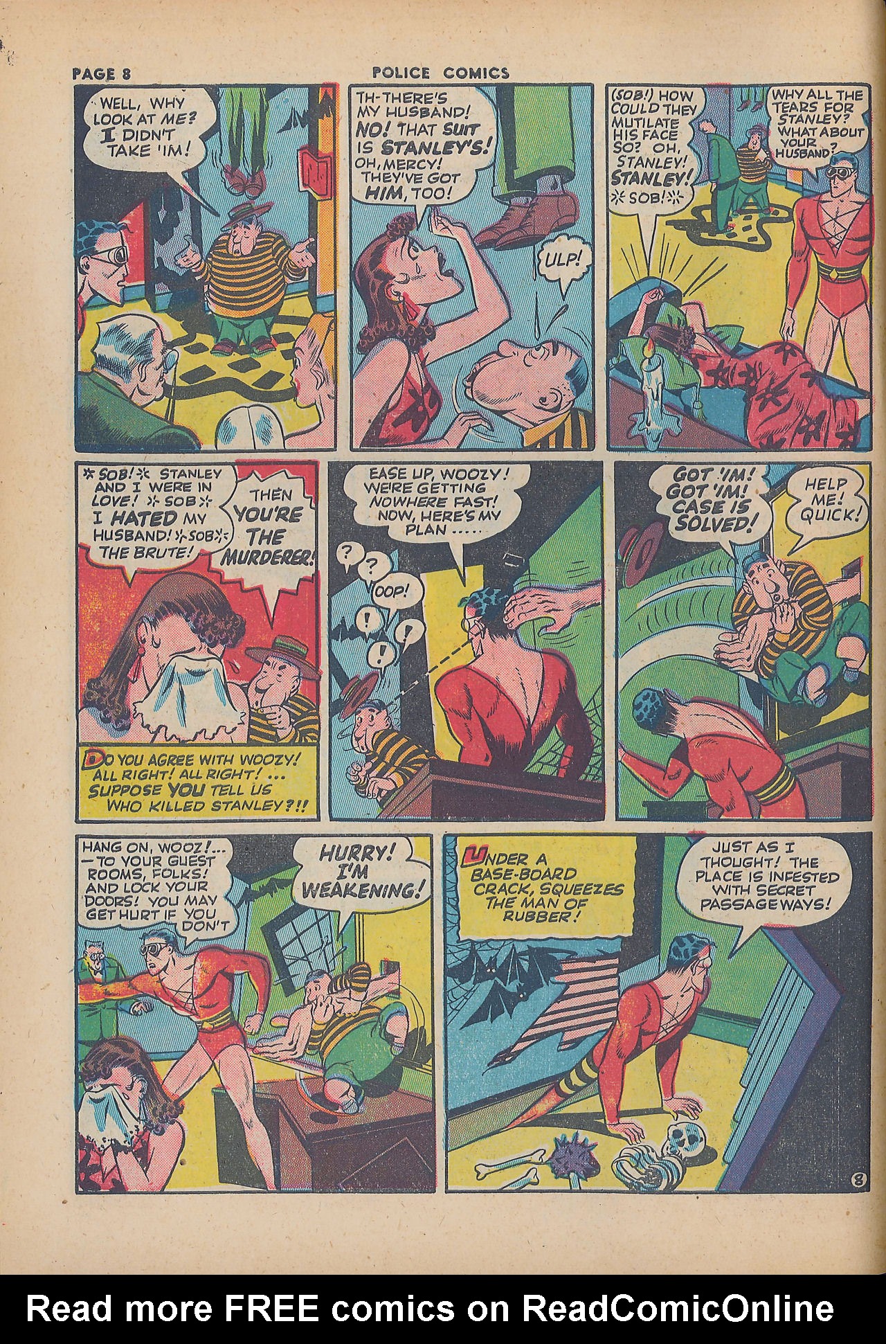 Read online Police Comics comic -  Issue #17 - 10