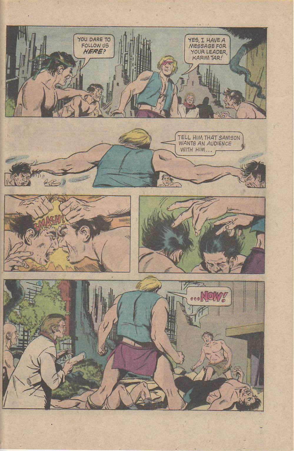 Read online Mighty Samson (1964) comic -  Issue #23 - 25