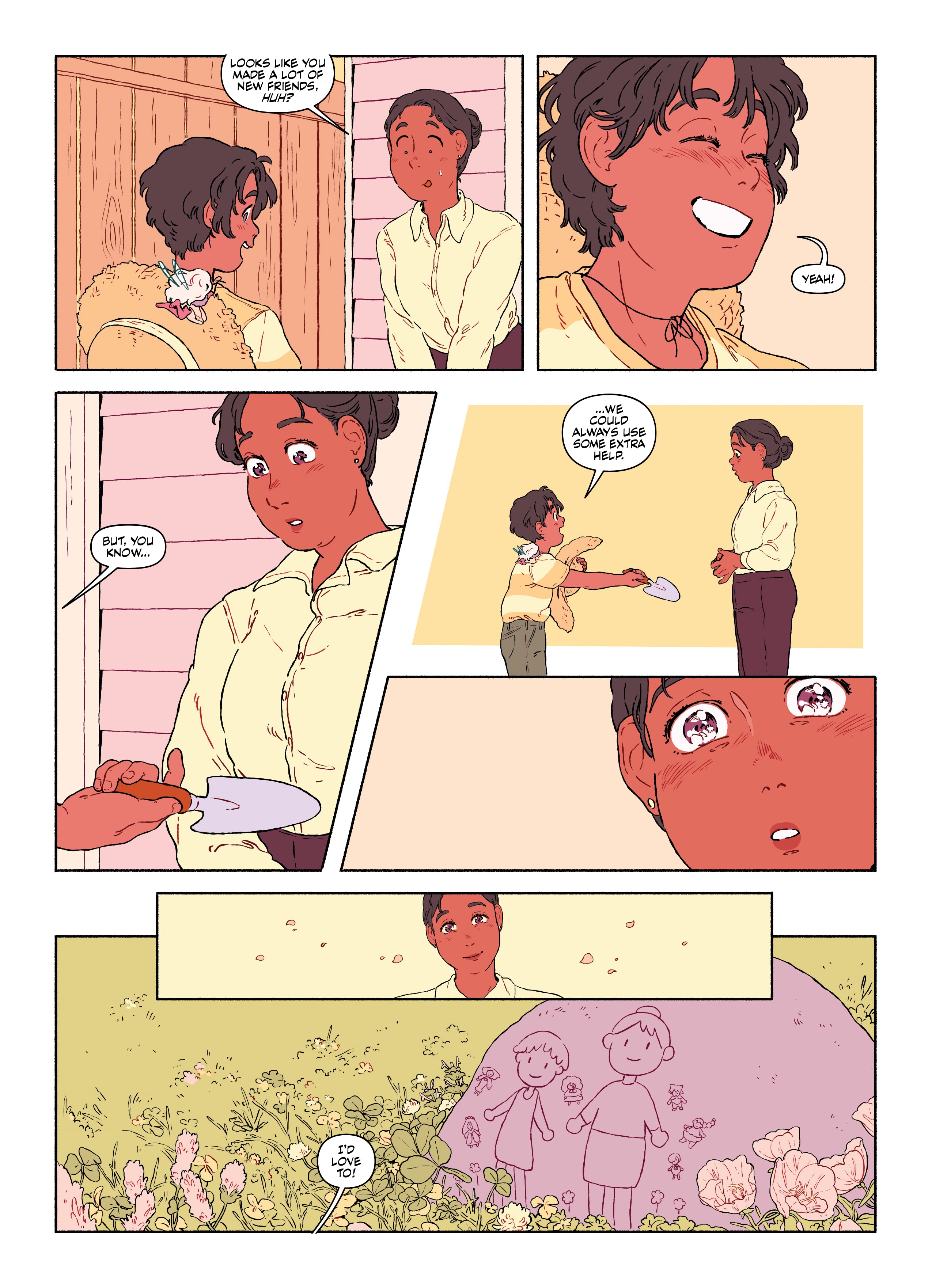 Read online Sprite and the Gardener comic -  Issue # TPB - 77